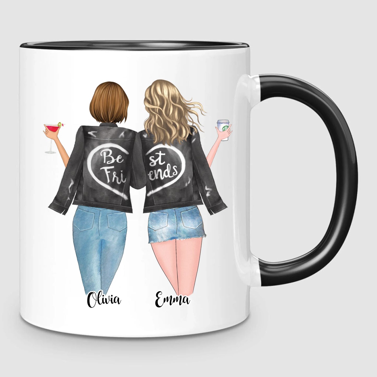 2 Best Friends | Personalized Mug