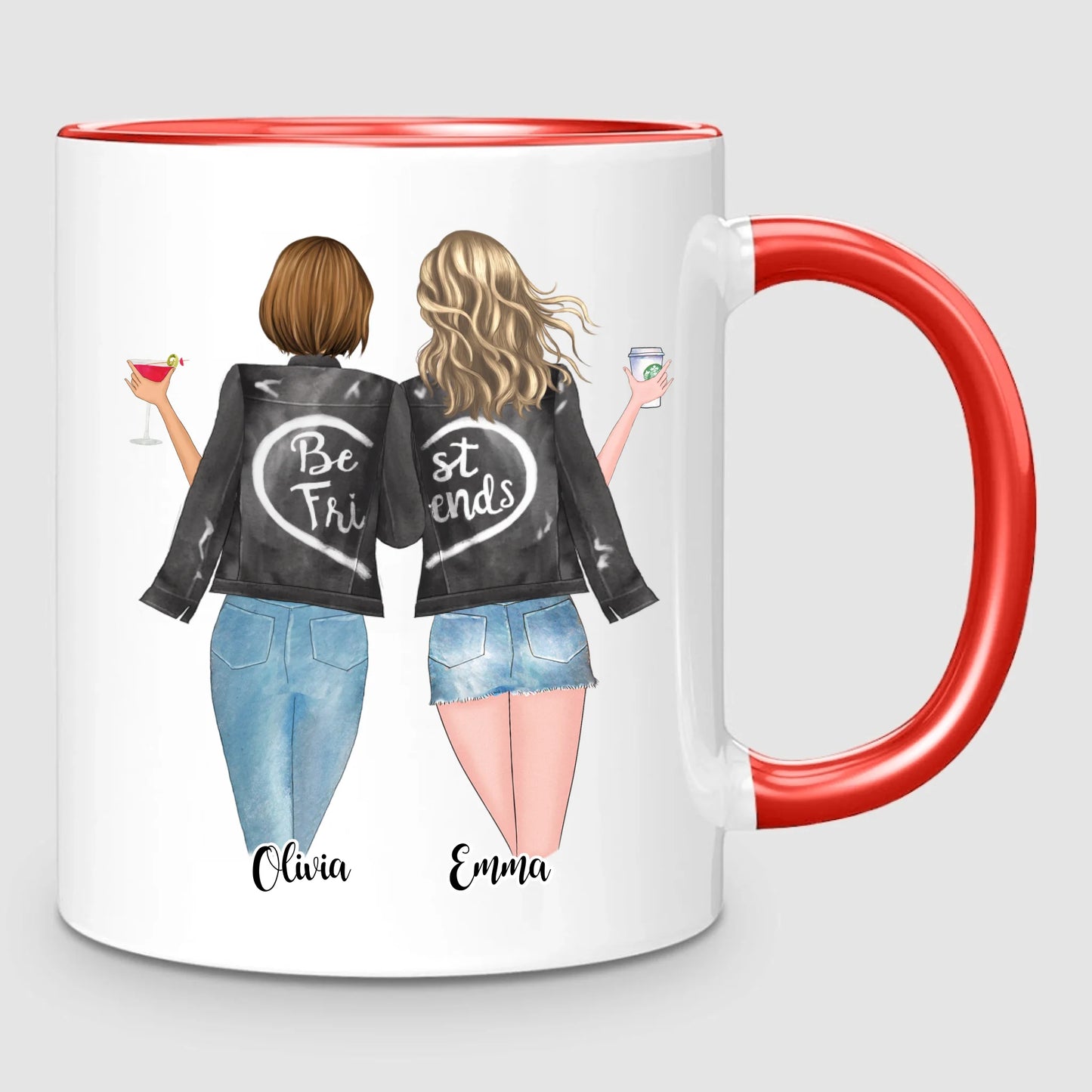 2 Best Friends | Personalized Mug