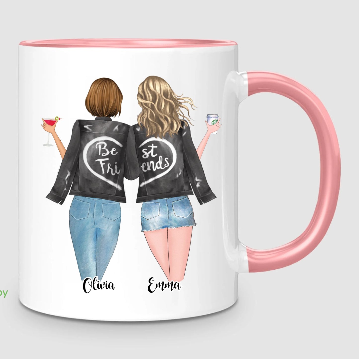 2 Best Friends | Personalized Mug