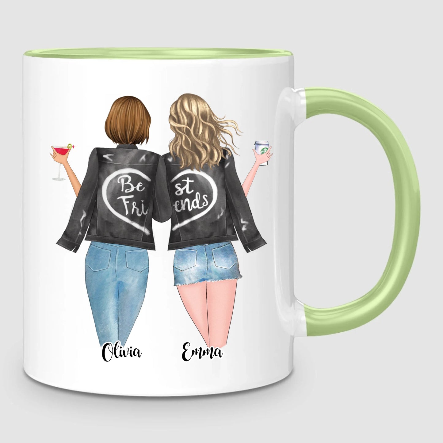 2 Best Friends | Personalized Mug