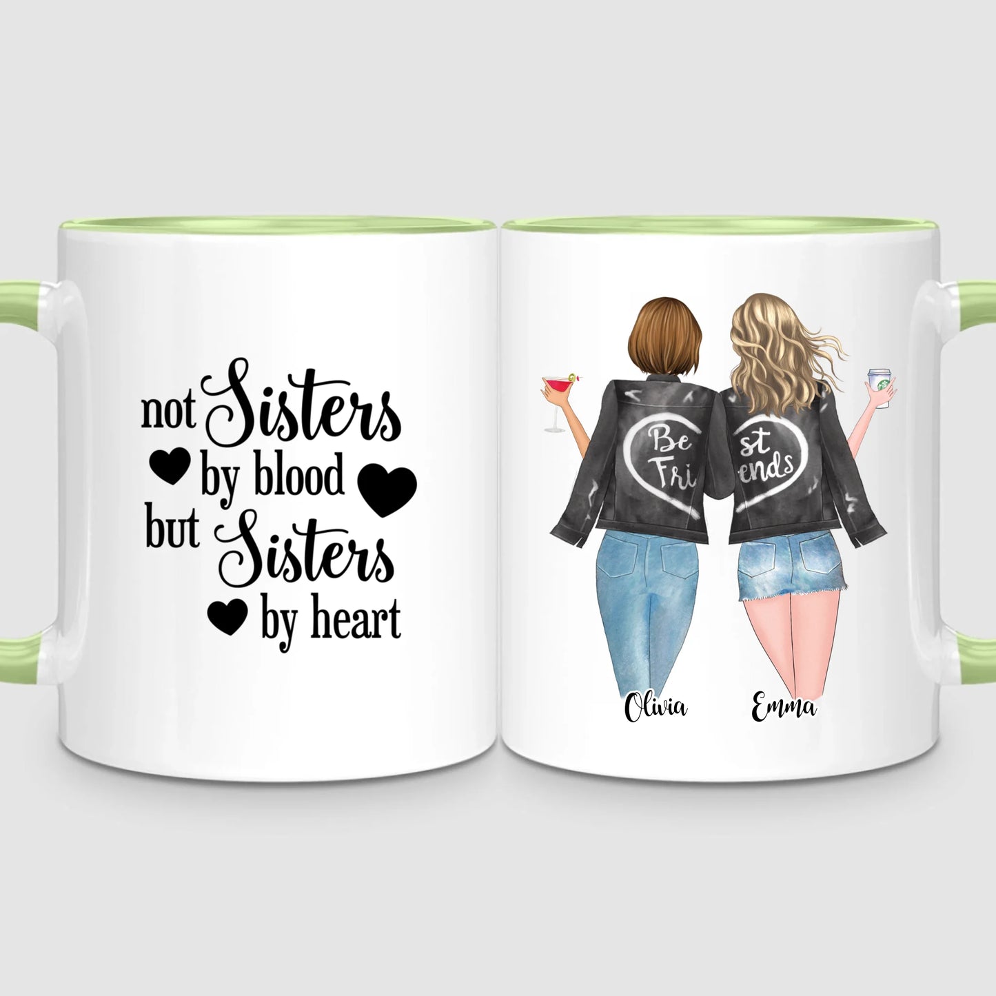 2 Best Friends | Personalized Mug