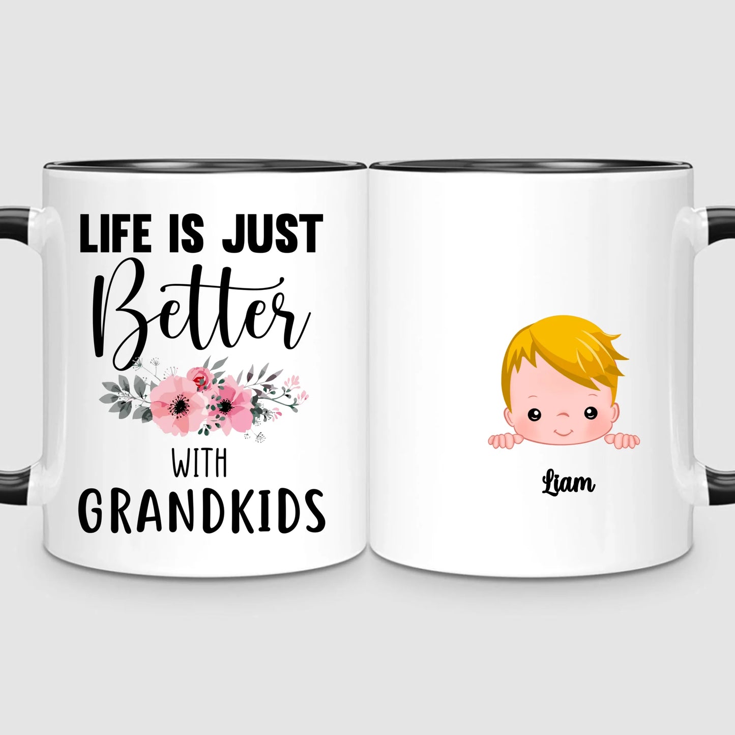 Up to 9 Grandkids | Personalized Mug