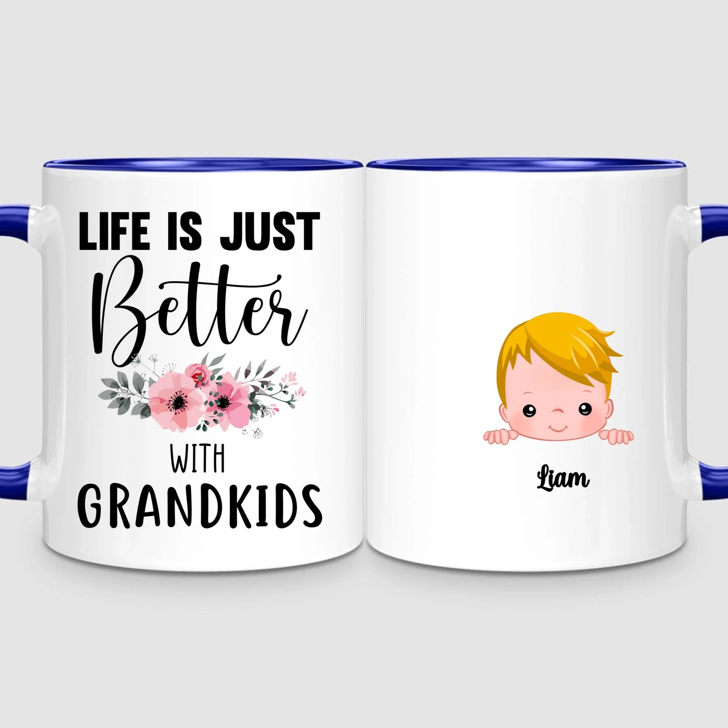 Up to 9 Grandkids | Personalized Mug