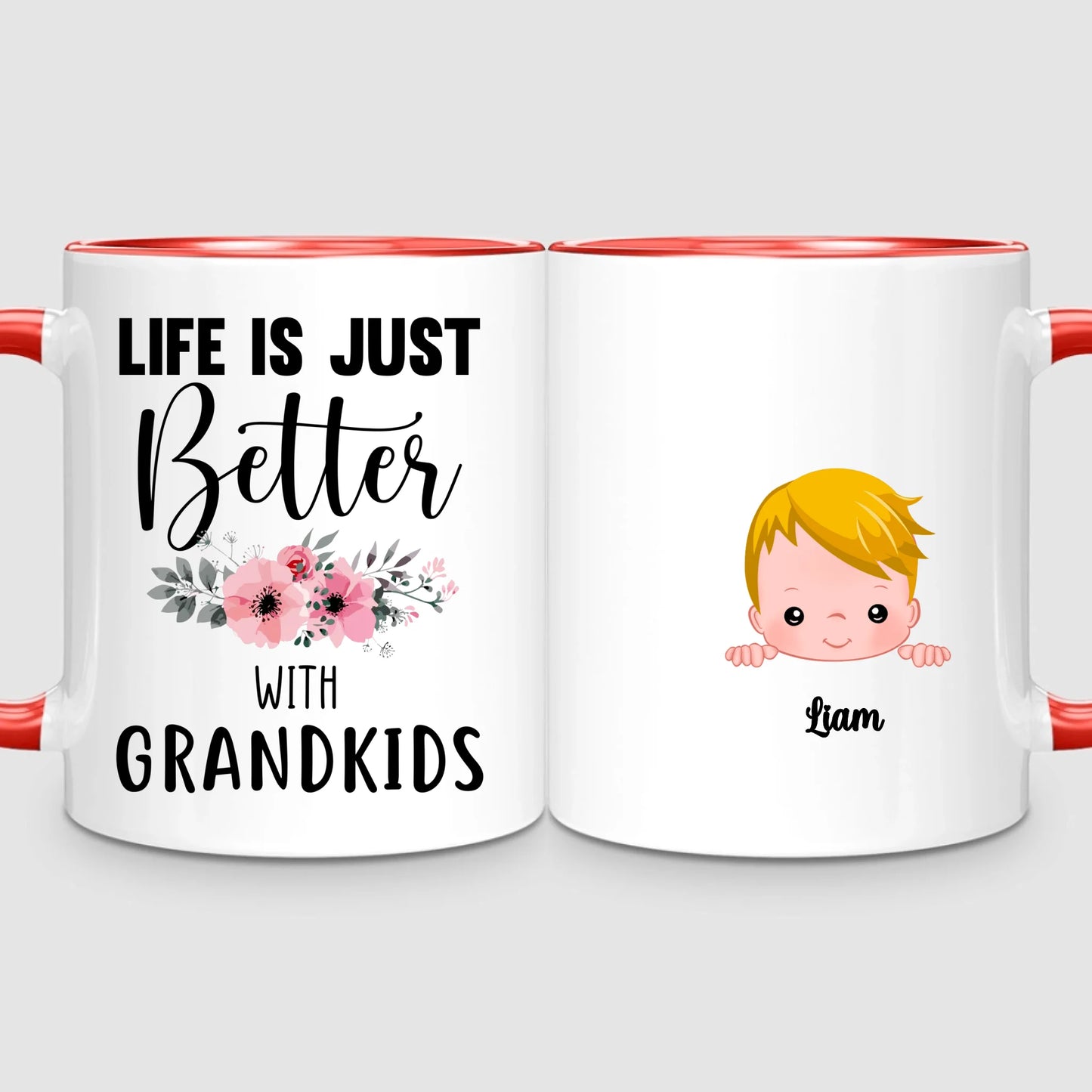 Up to 9 Grandkids | Personalized Mug