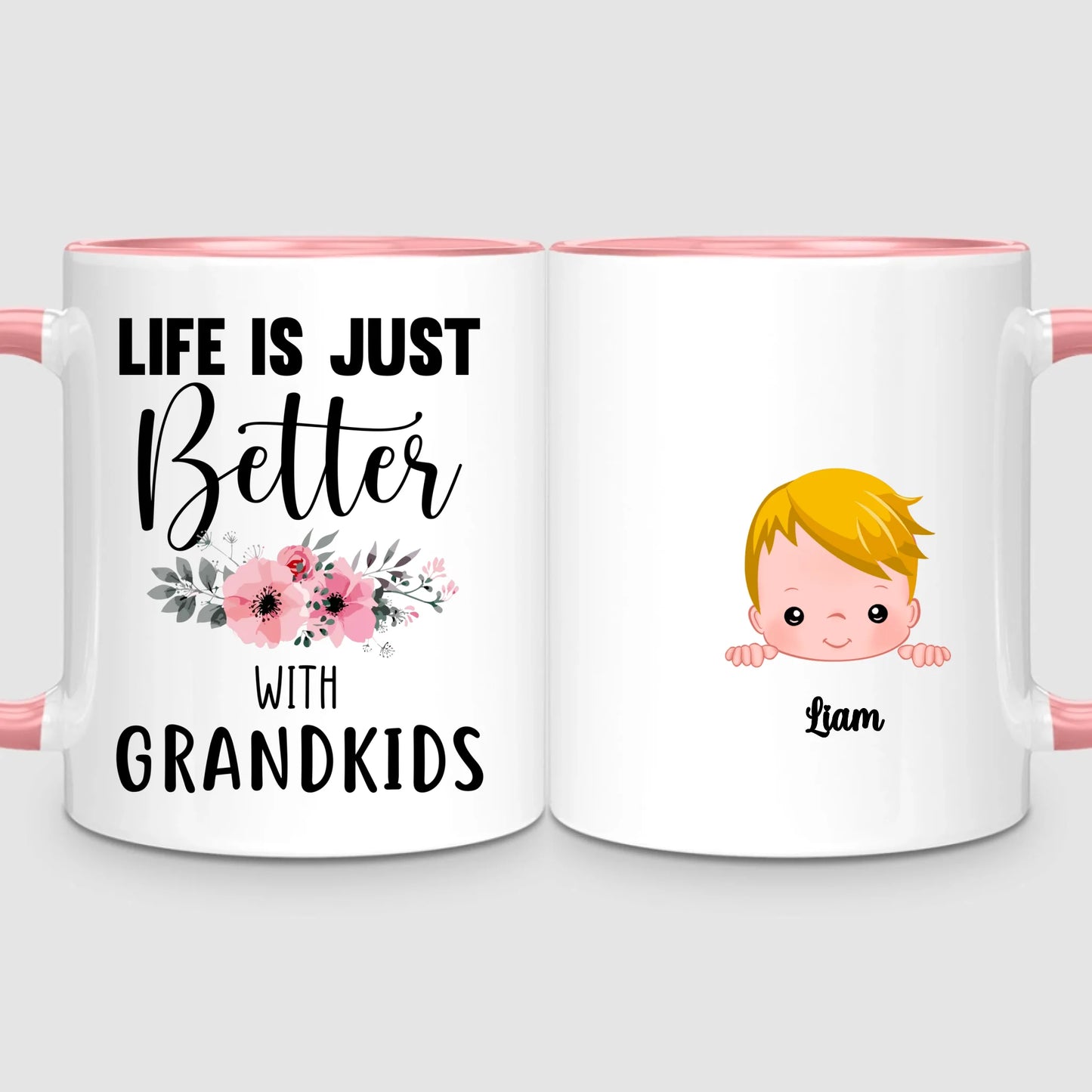 Up to 9 Grandkids | Personalized Mug