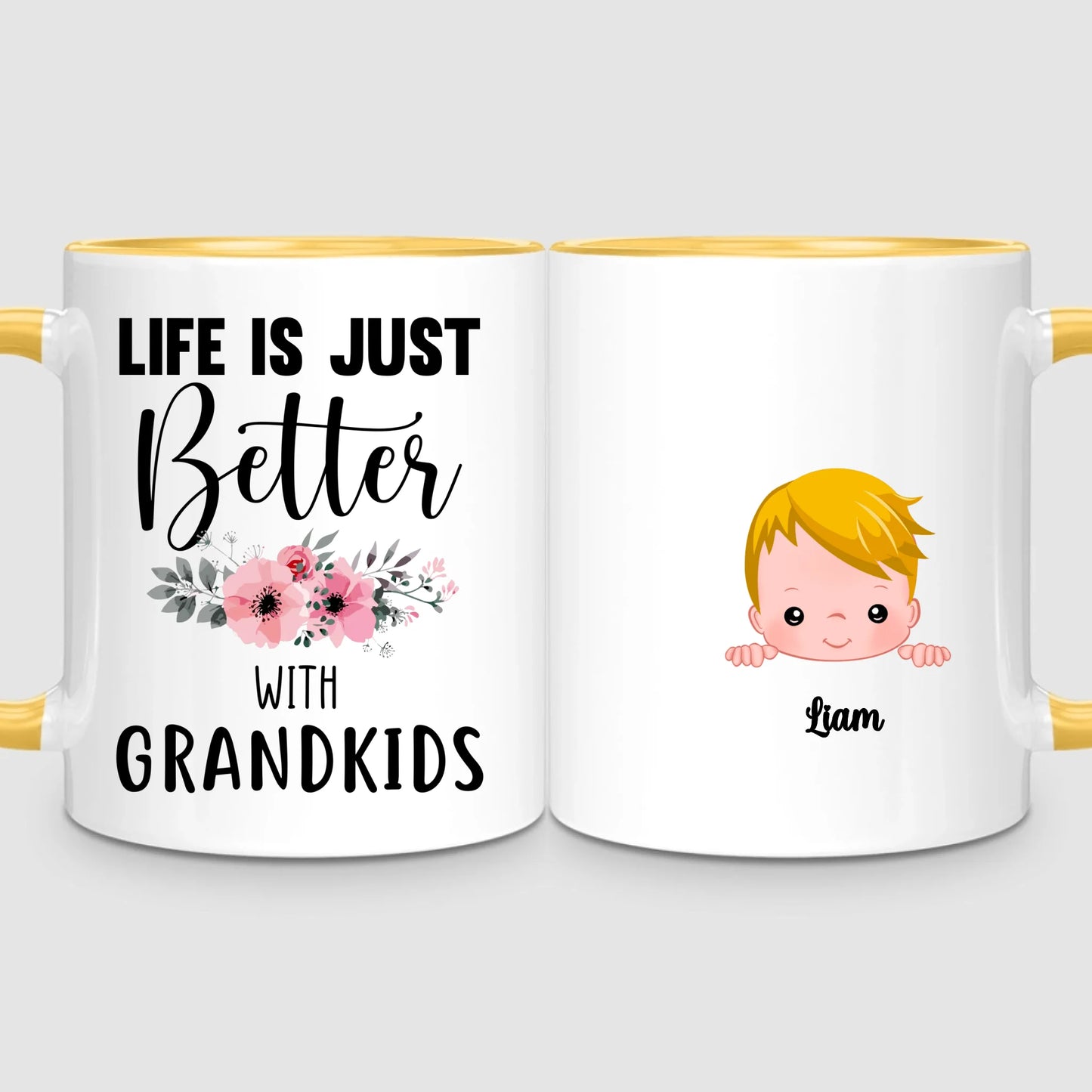 Up to 9 Grandkids | Personalized Mug