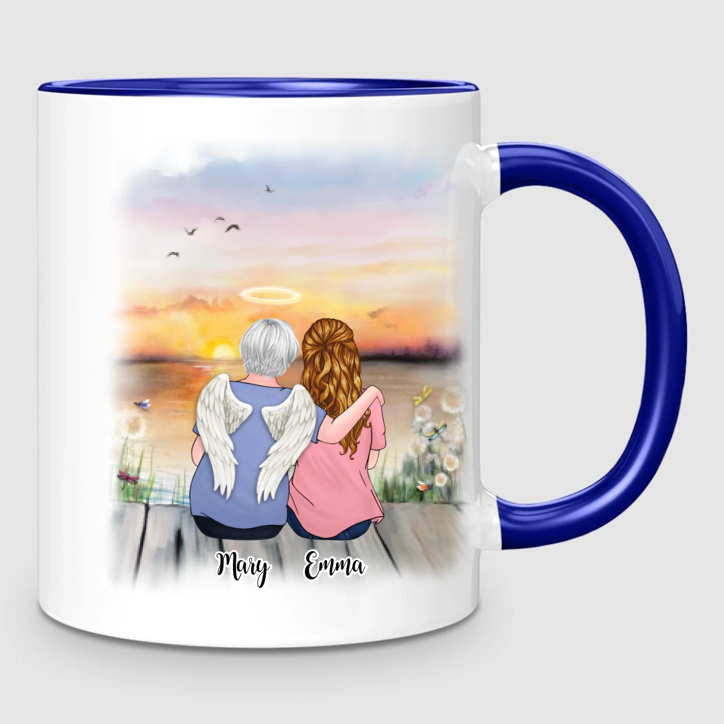 Mom & Daughter - Memorial | Personalized Mug