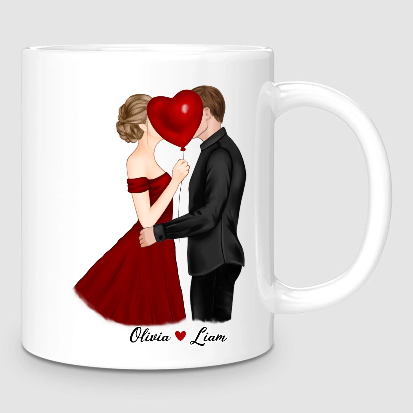 Kissing Couple | Personalized Mug