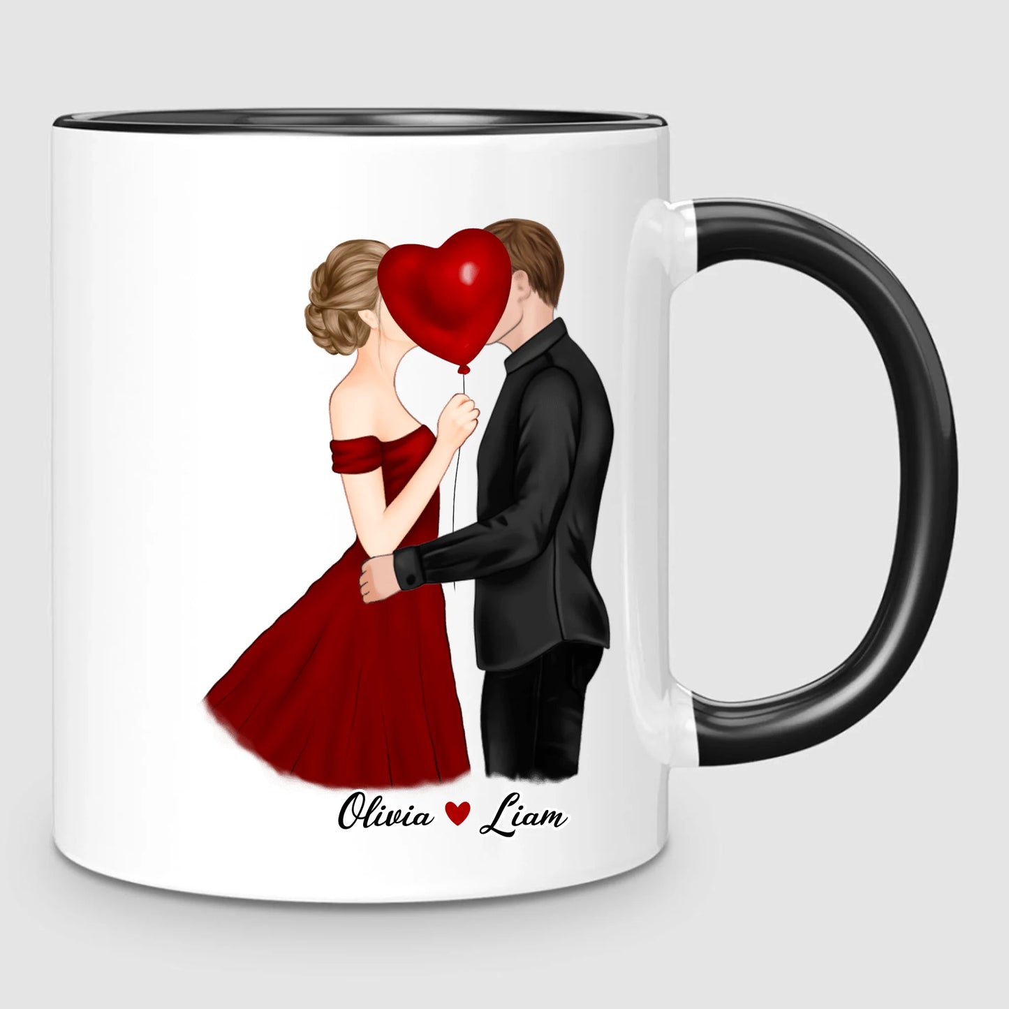 Kissing Couple | Personalized Mug