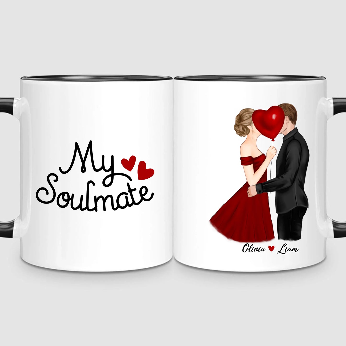 Kissing Couple | Personalized Mug