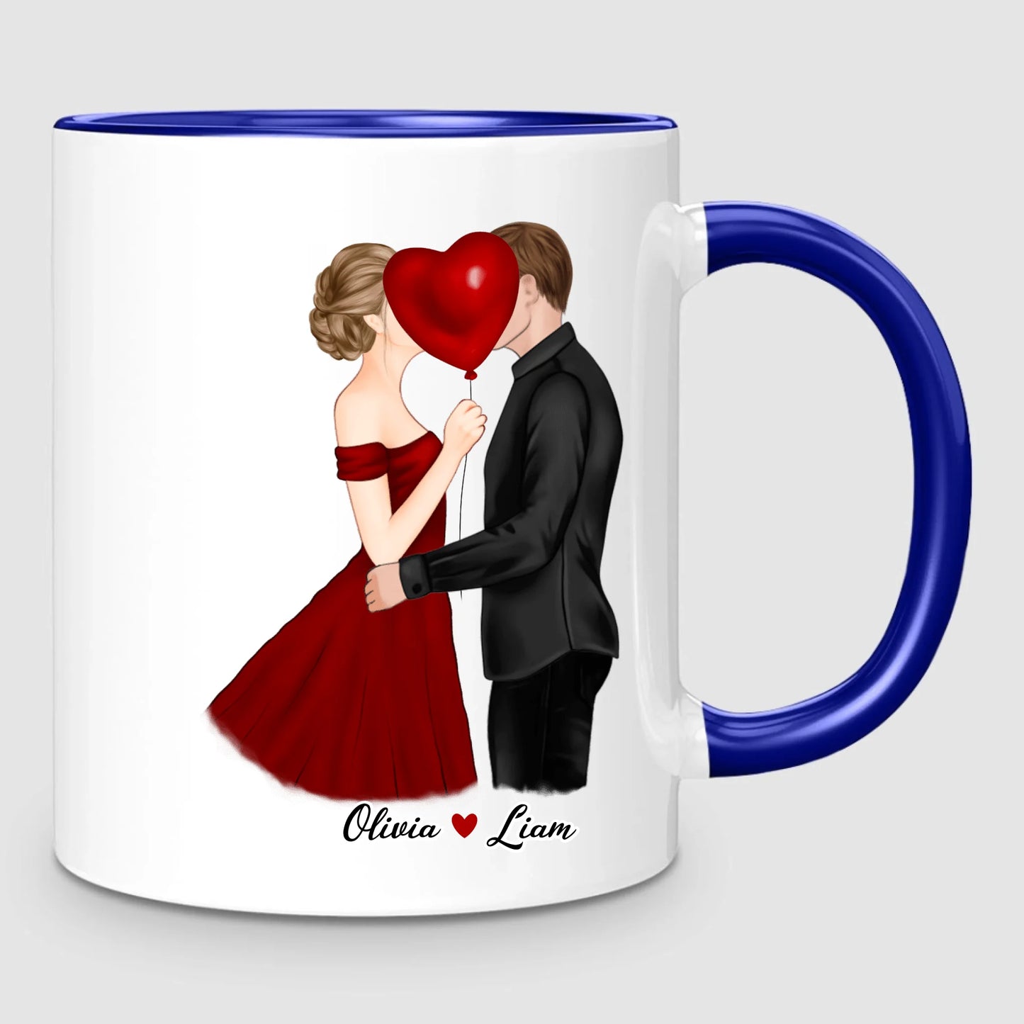 Kissing Couple | Personalized Mug