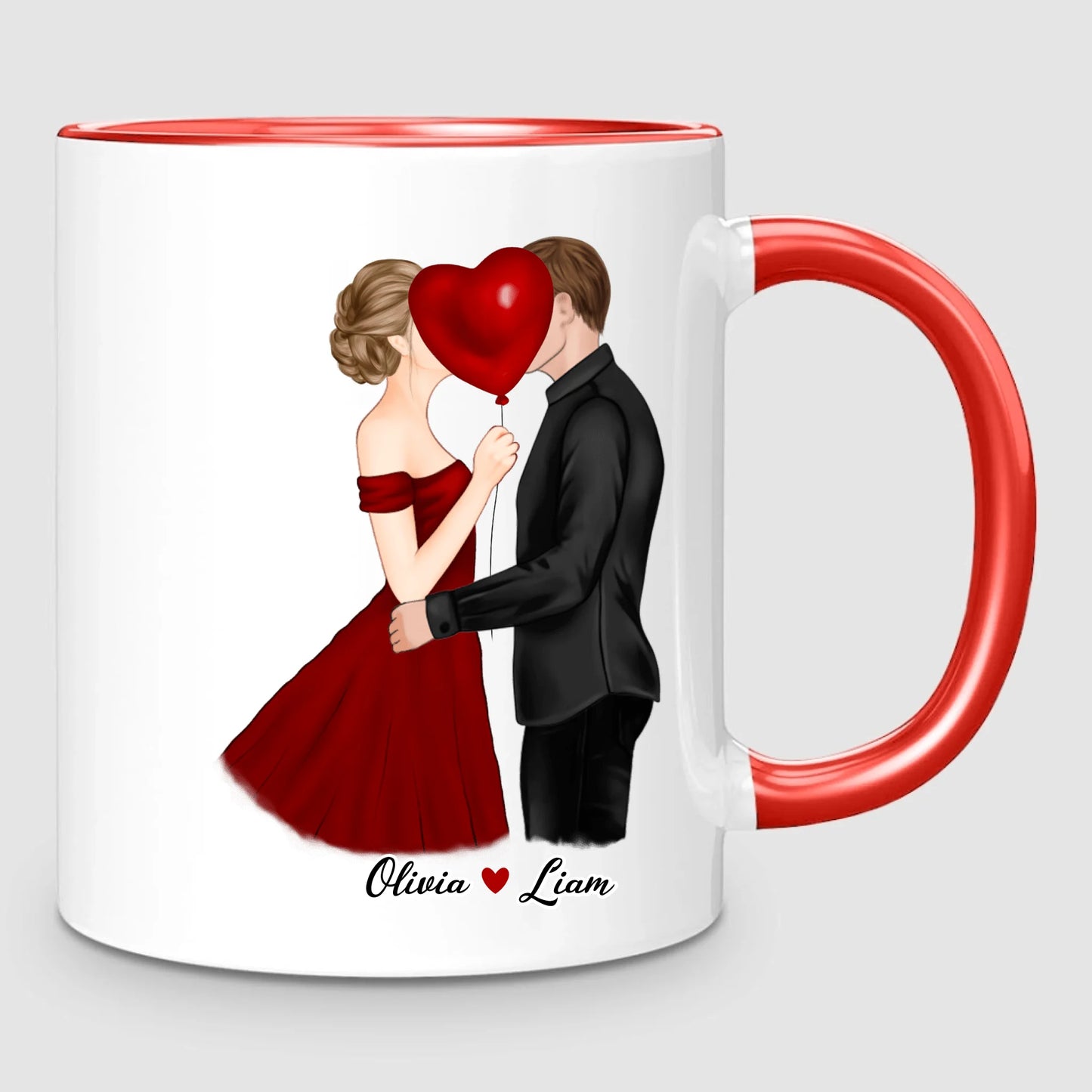 Kissing Couple | Personalized Mug