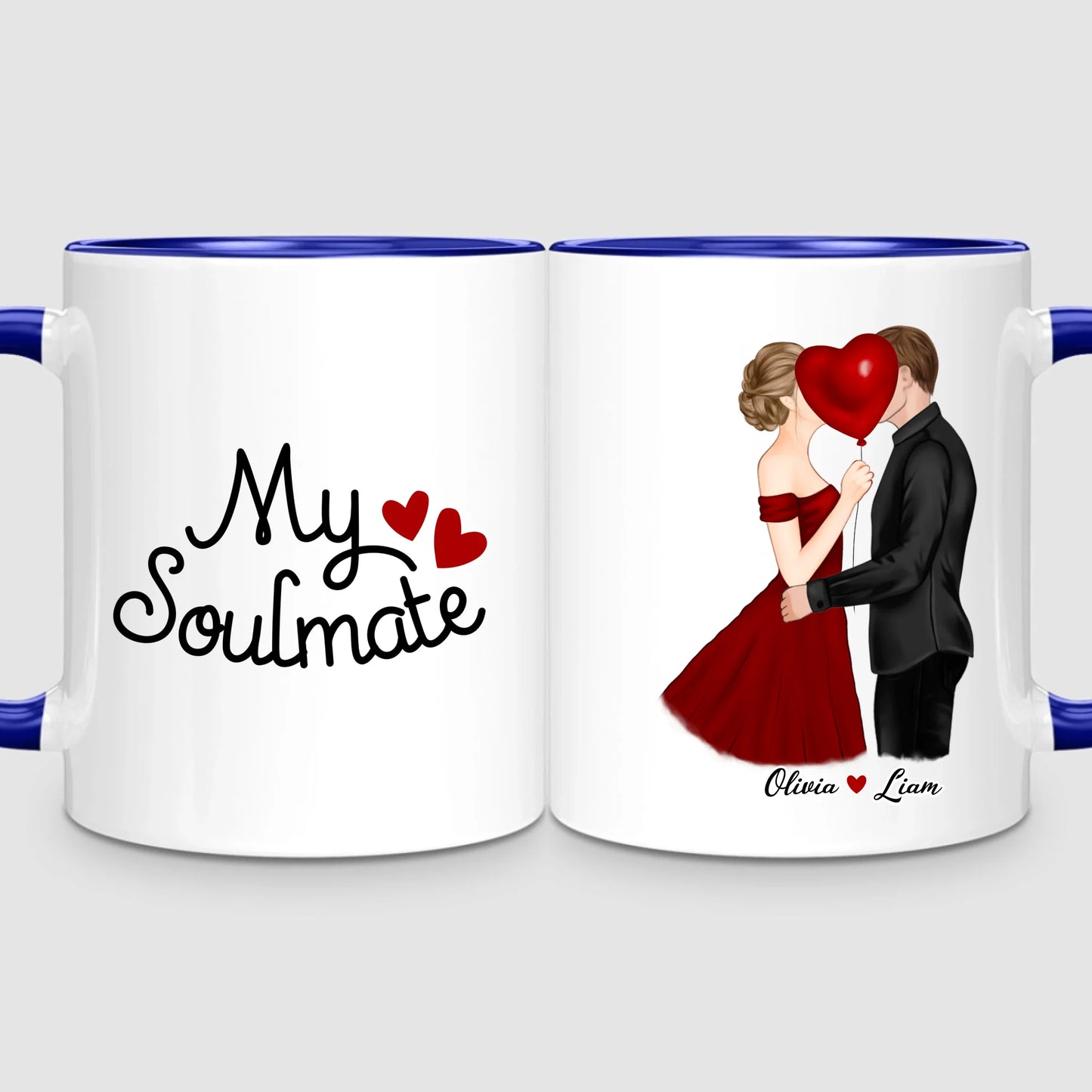 Kissing Couple | Personalized Mug