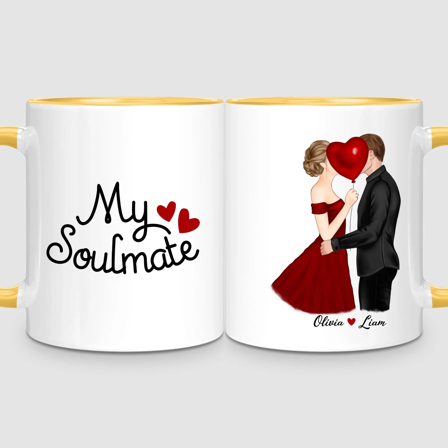 Kissing Couple | Personalized Mug