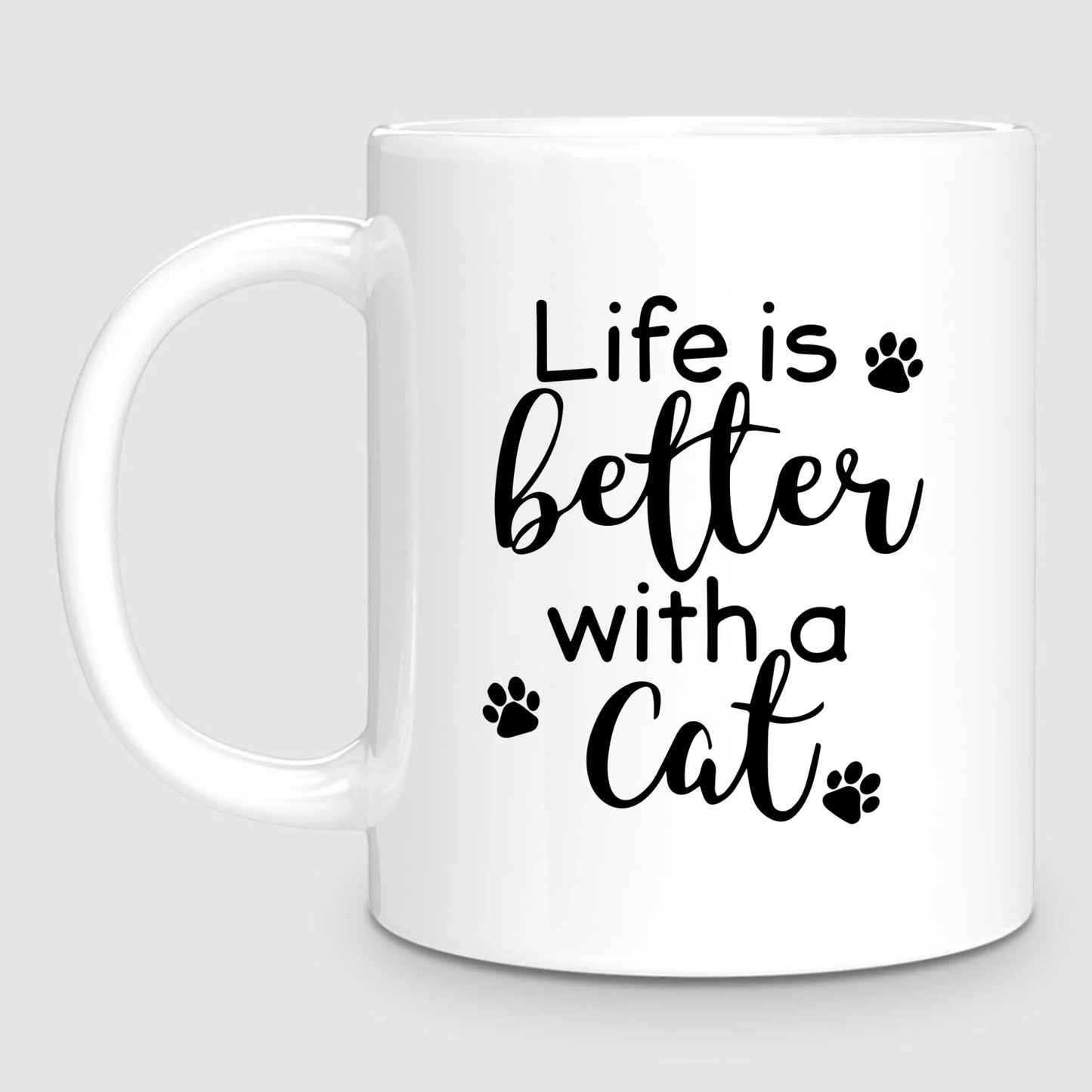 Couple & Cat | Personalized Mug