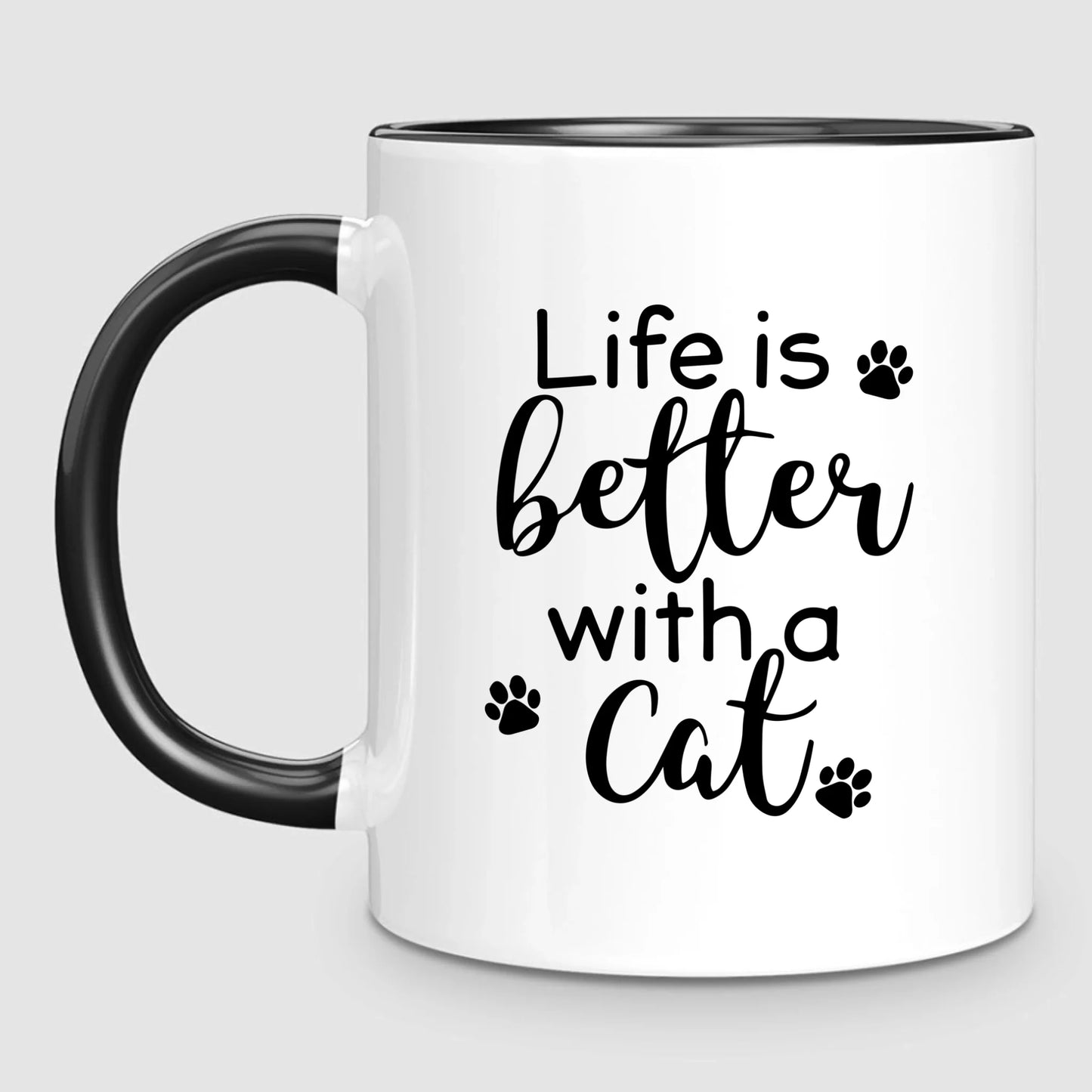 Couple & Cat | Personalized Mug