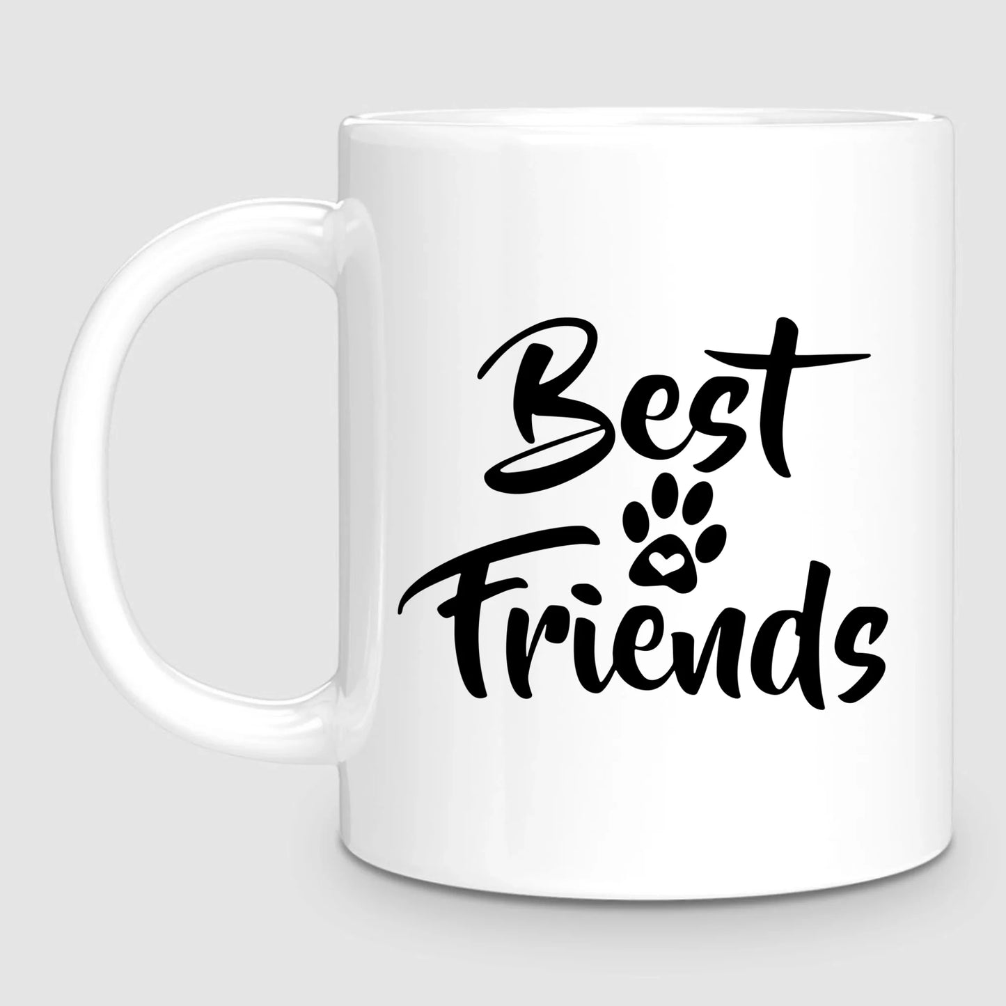 Man & Up to 3 Dogs | Personalized Mug