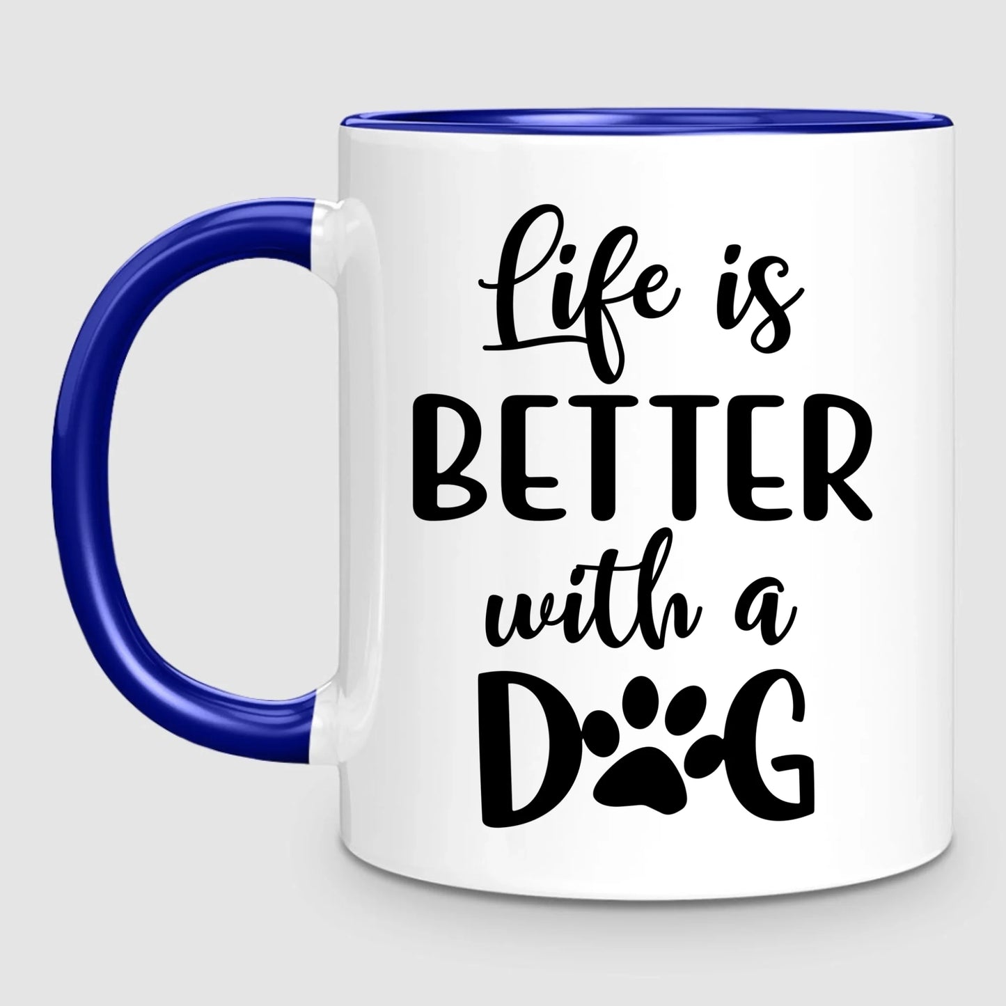 Girl & Up to 4 Dogs | Personalized Mug