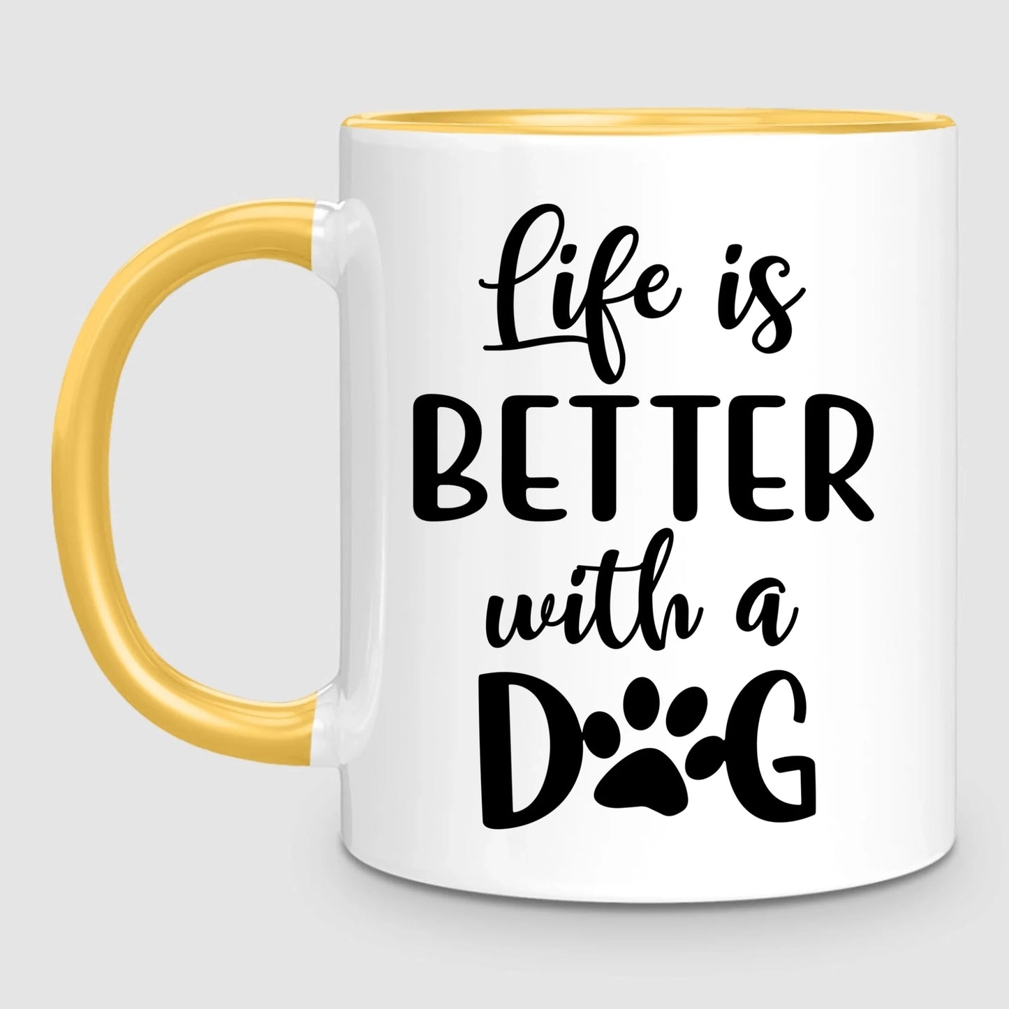Girl & Up to 4 Dogs | Personalized Mug