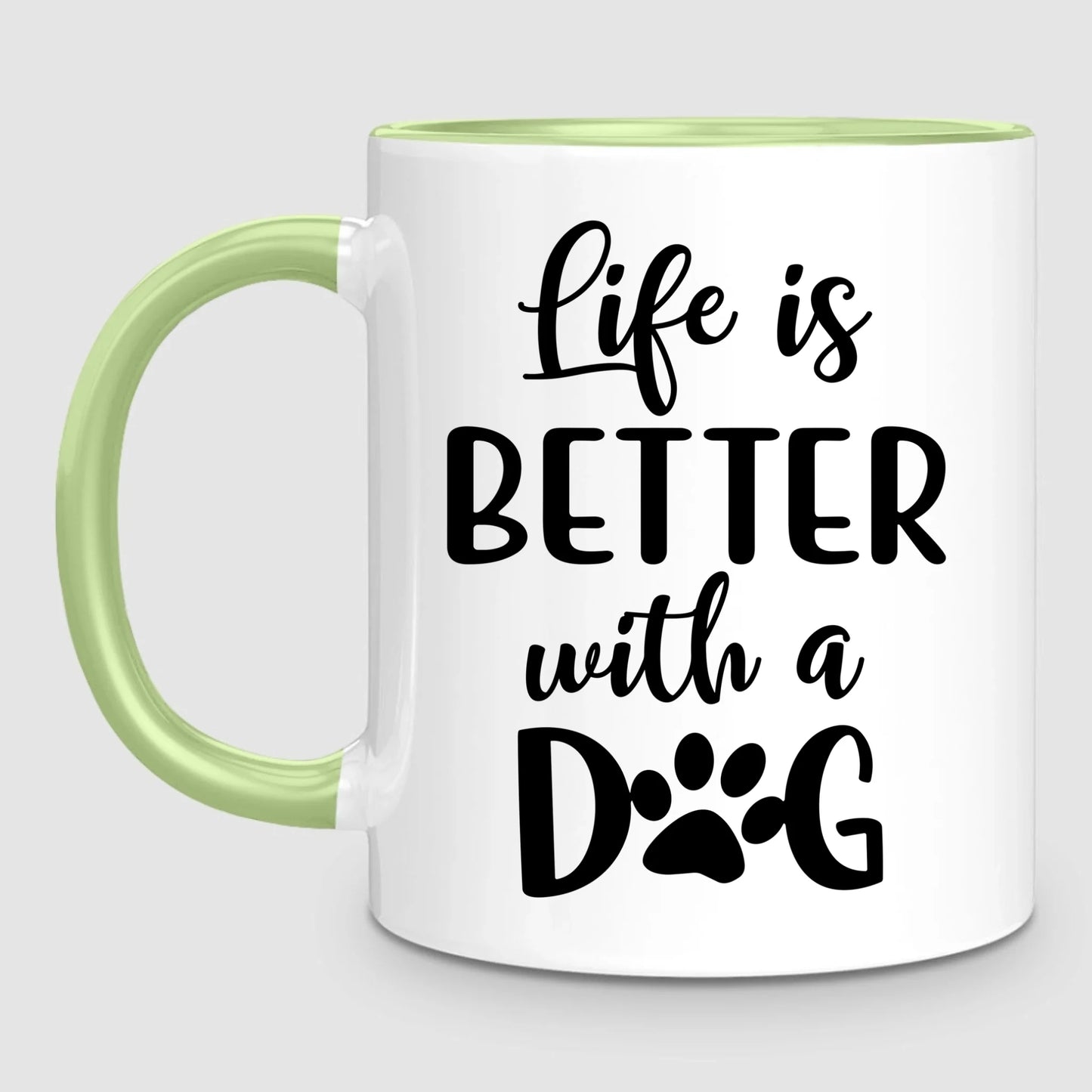 Girl & Up to 4 Dogs | Personalized Mug