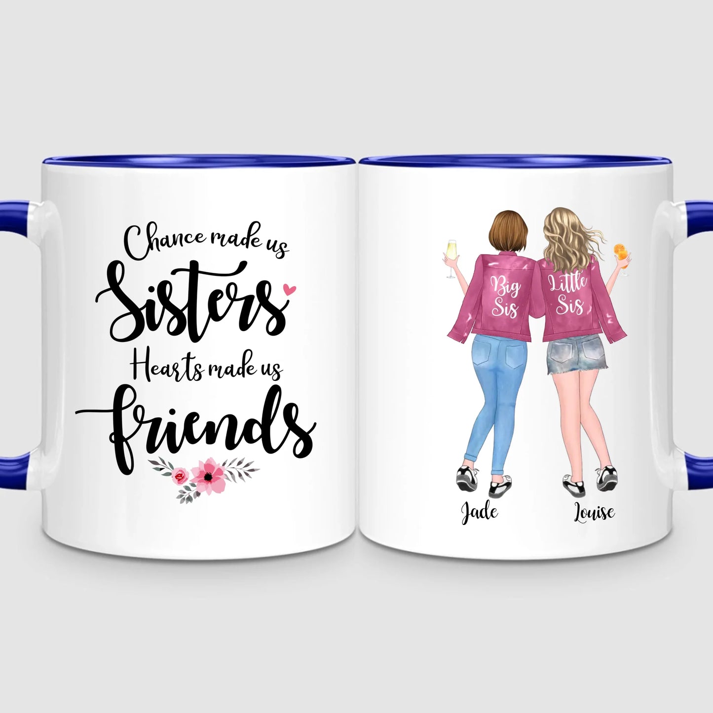 Up to 5 Sisters | Personalized Mug
