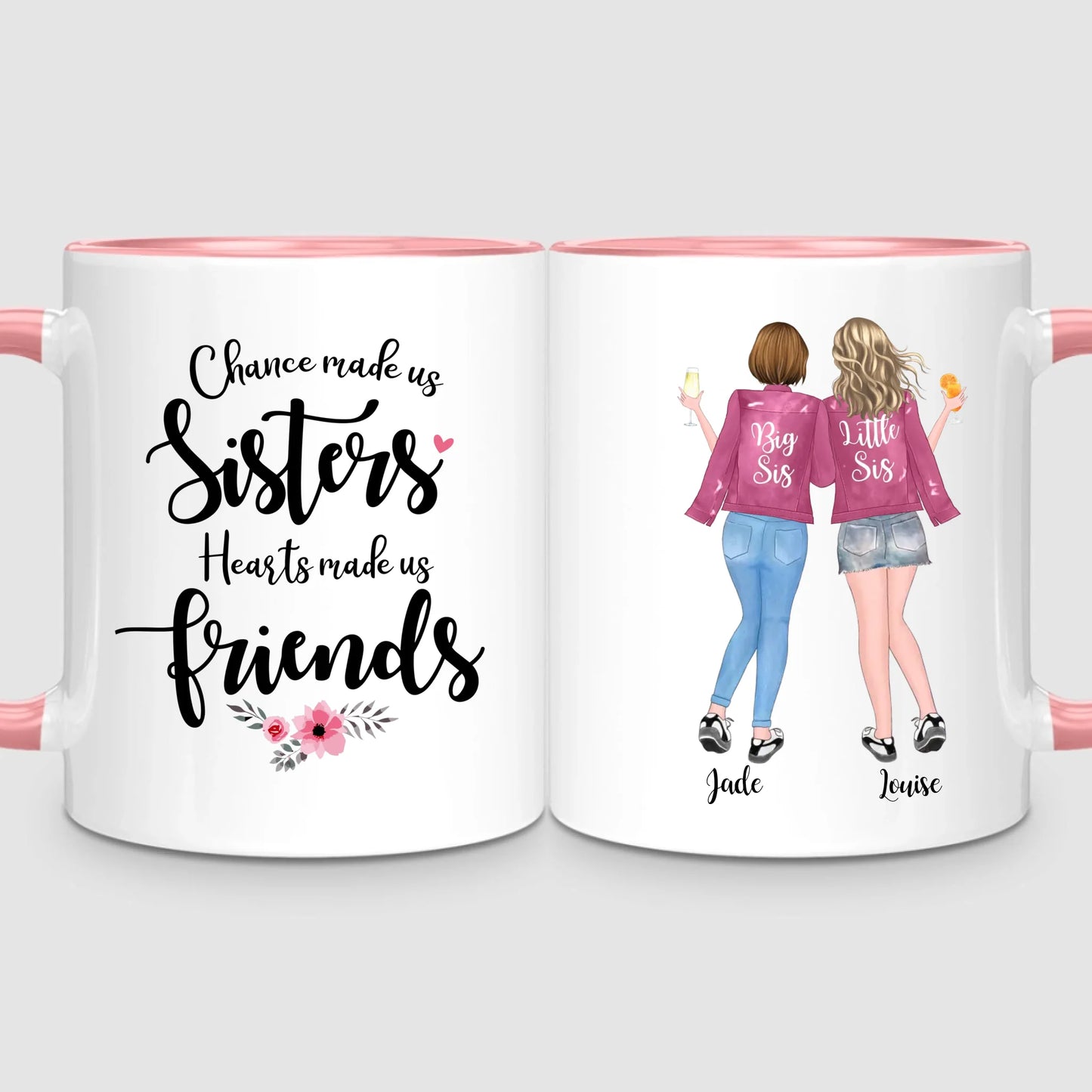 Up to 5 Sisters | Personalized Mug