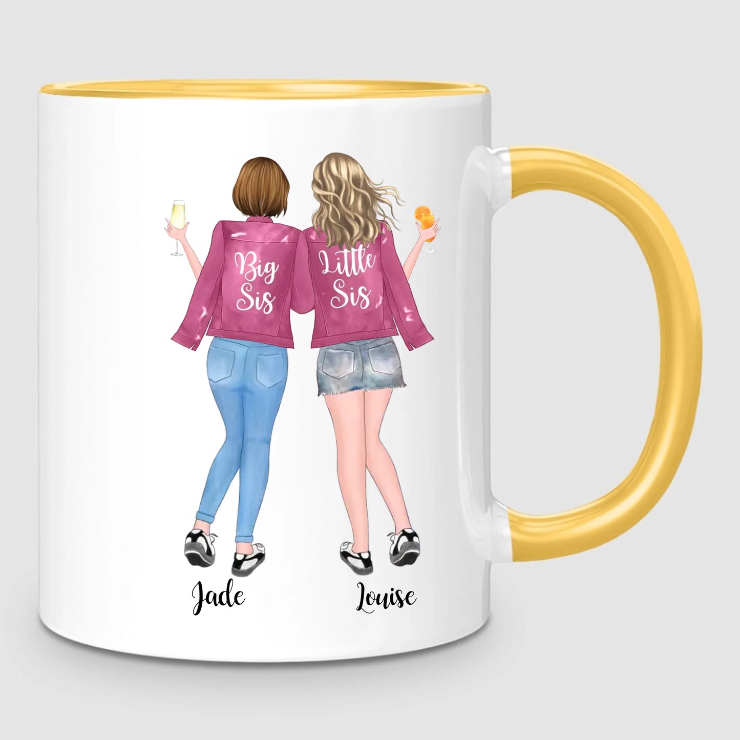 Up to 5 Sisters | Personalized Mug