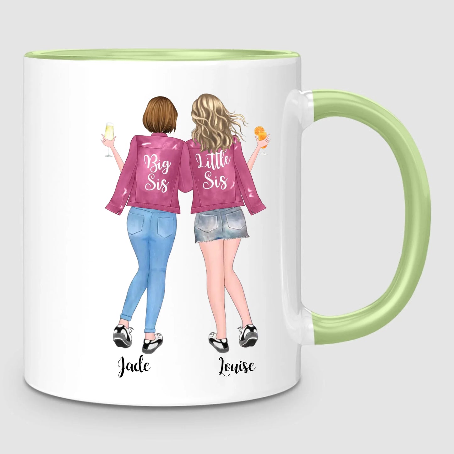 Up to 5 Sisters | Personalized Mug