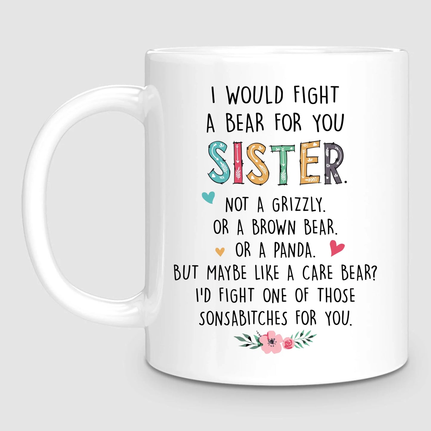 Up to 6 Sisters | Personalized Mug