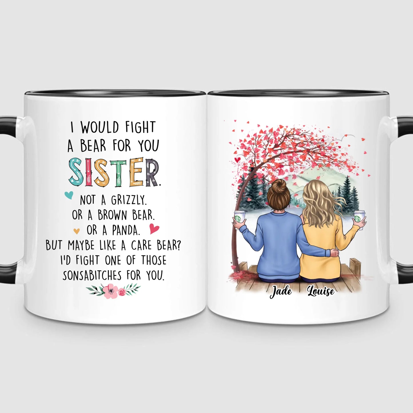 Up to 6 Sisters | Personalized Mug