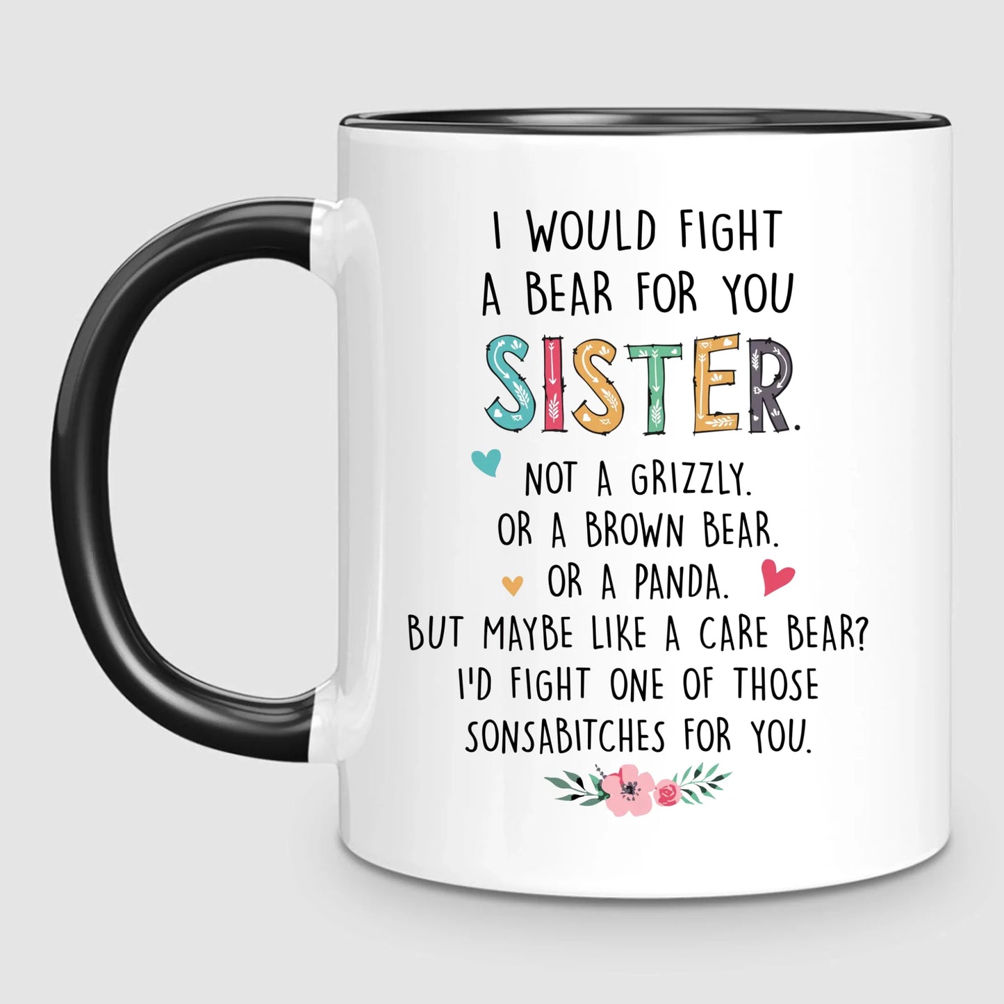 Up to 6 Sisters | Personalized Mug
