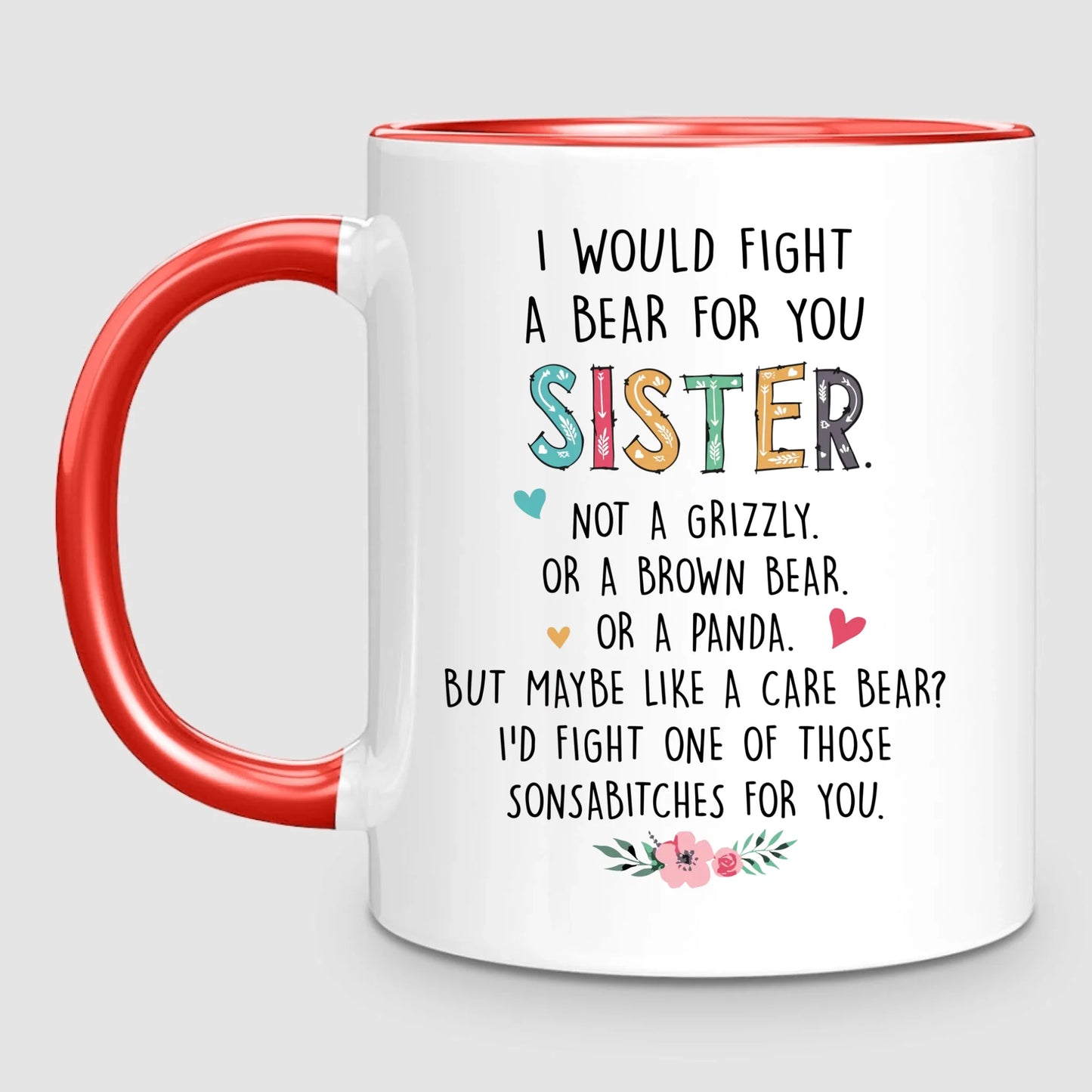 Up to 6 Sisters | Personalized Mug