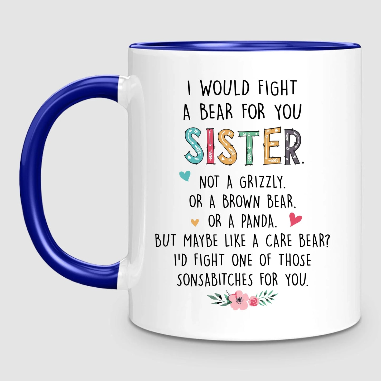 Up to 6 Sisters | Personalized Mug