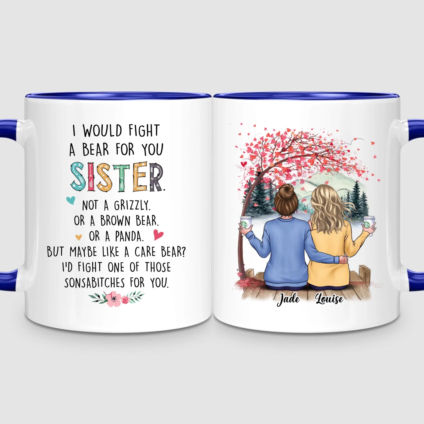 Up to 6 Sisters | Personalized Mug
