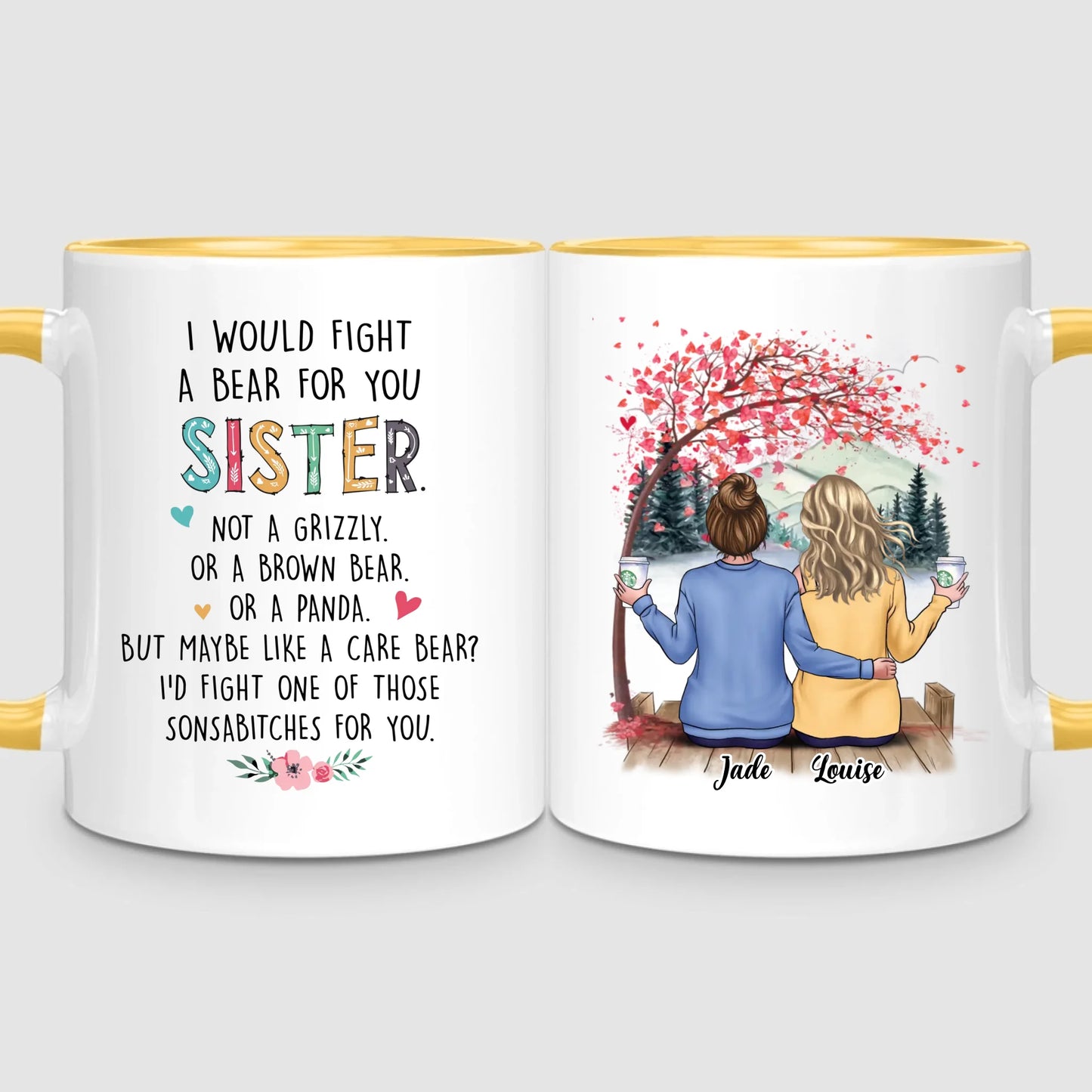 Up to 6 Sisters | Personalized Mug