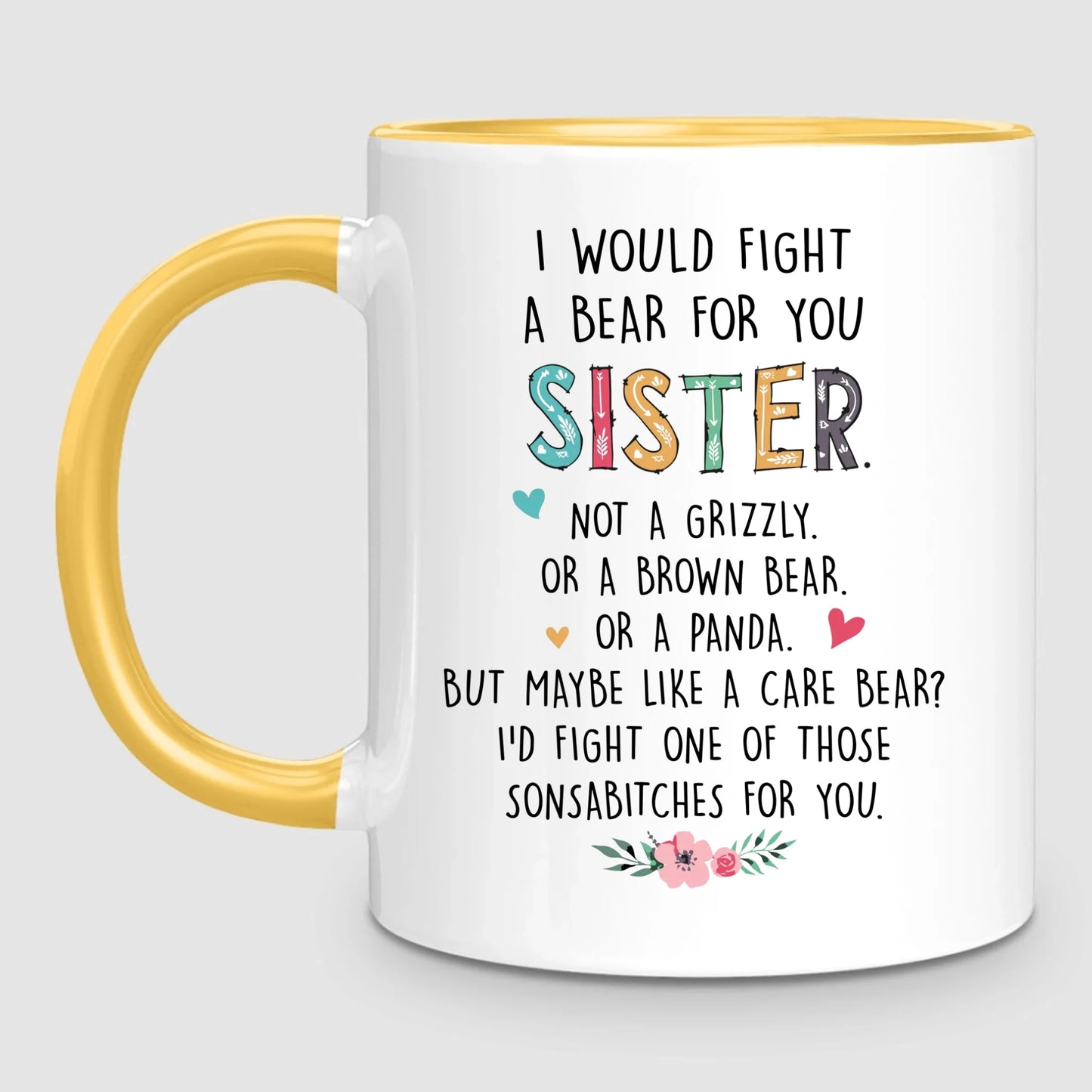 Up to 6 Sisters | Personalized Mug