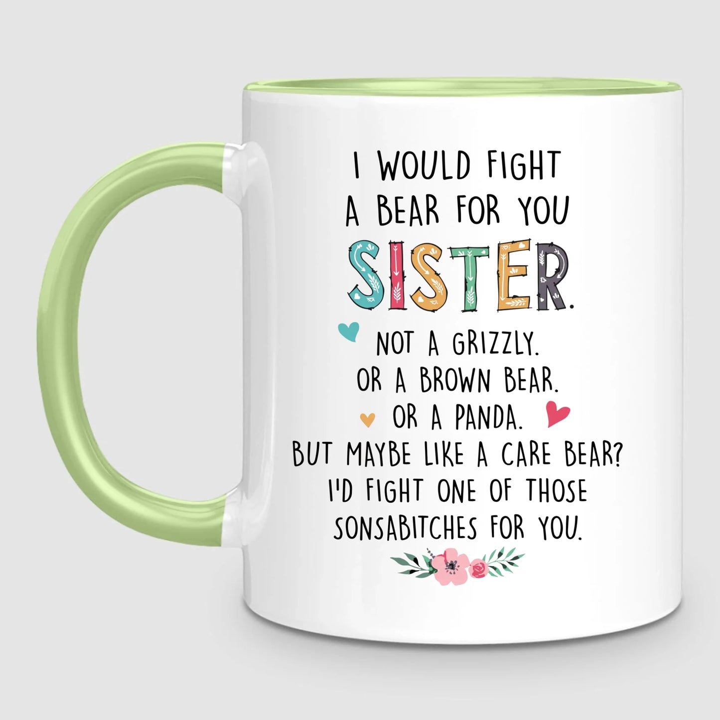 Up to 6 Sisters | Personalized Mug