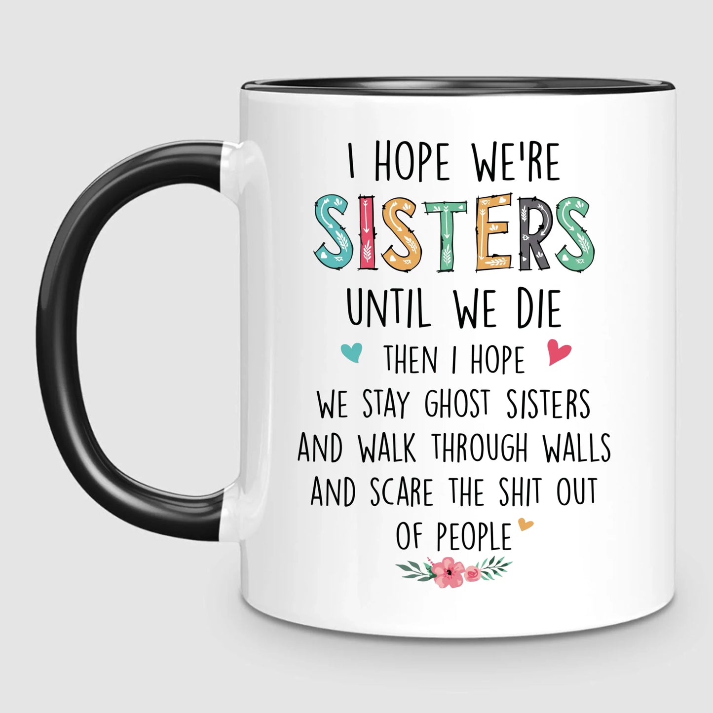 Up to 7 Sisters | Personalized Mug