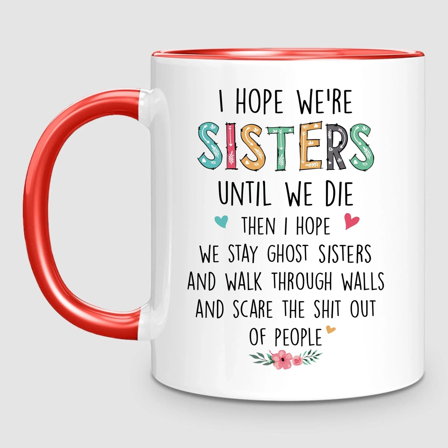 Up to 7 Sisters | Personalized Mug