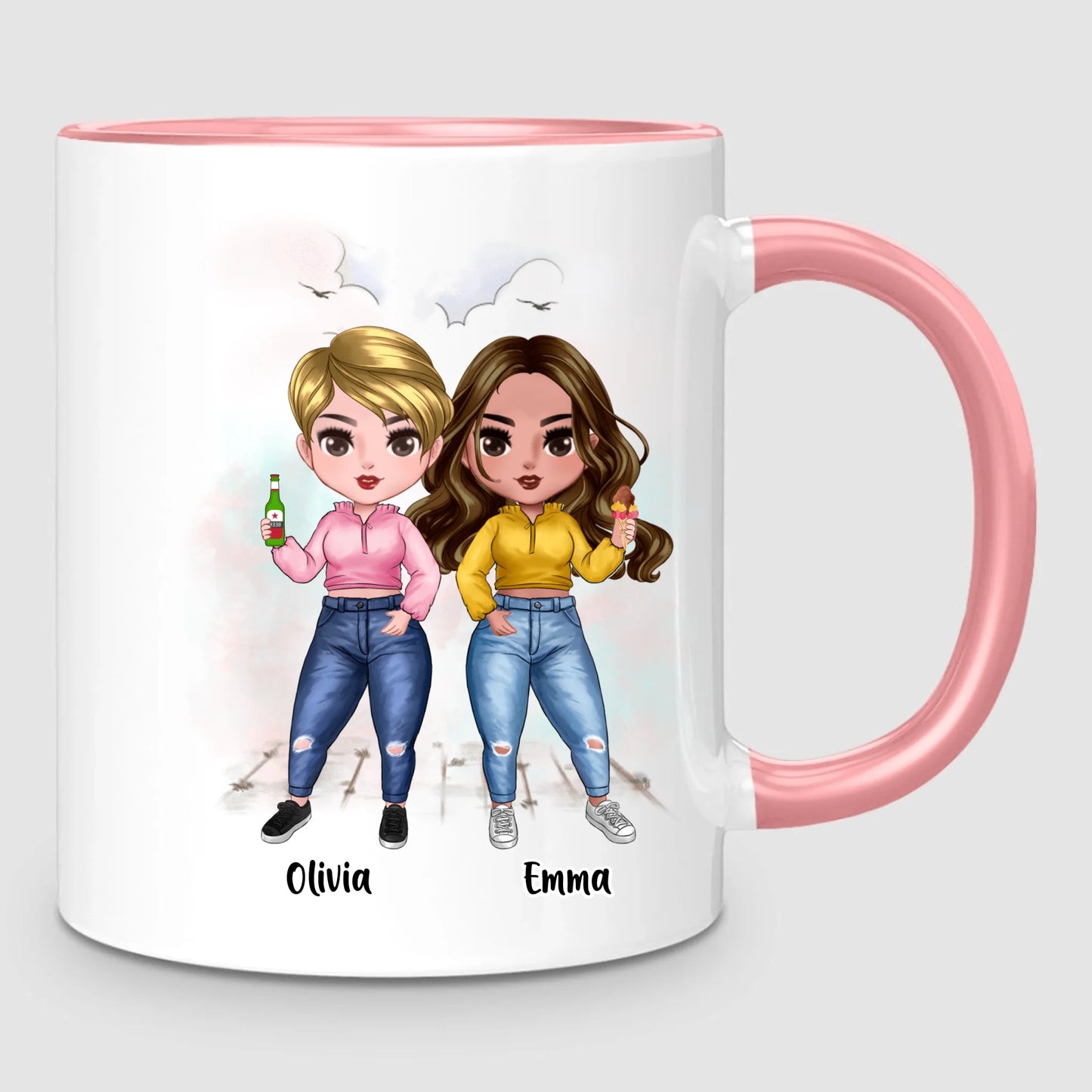 Up to 7 Sisters | Personalized Mug