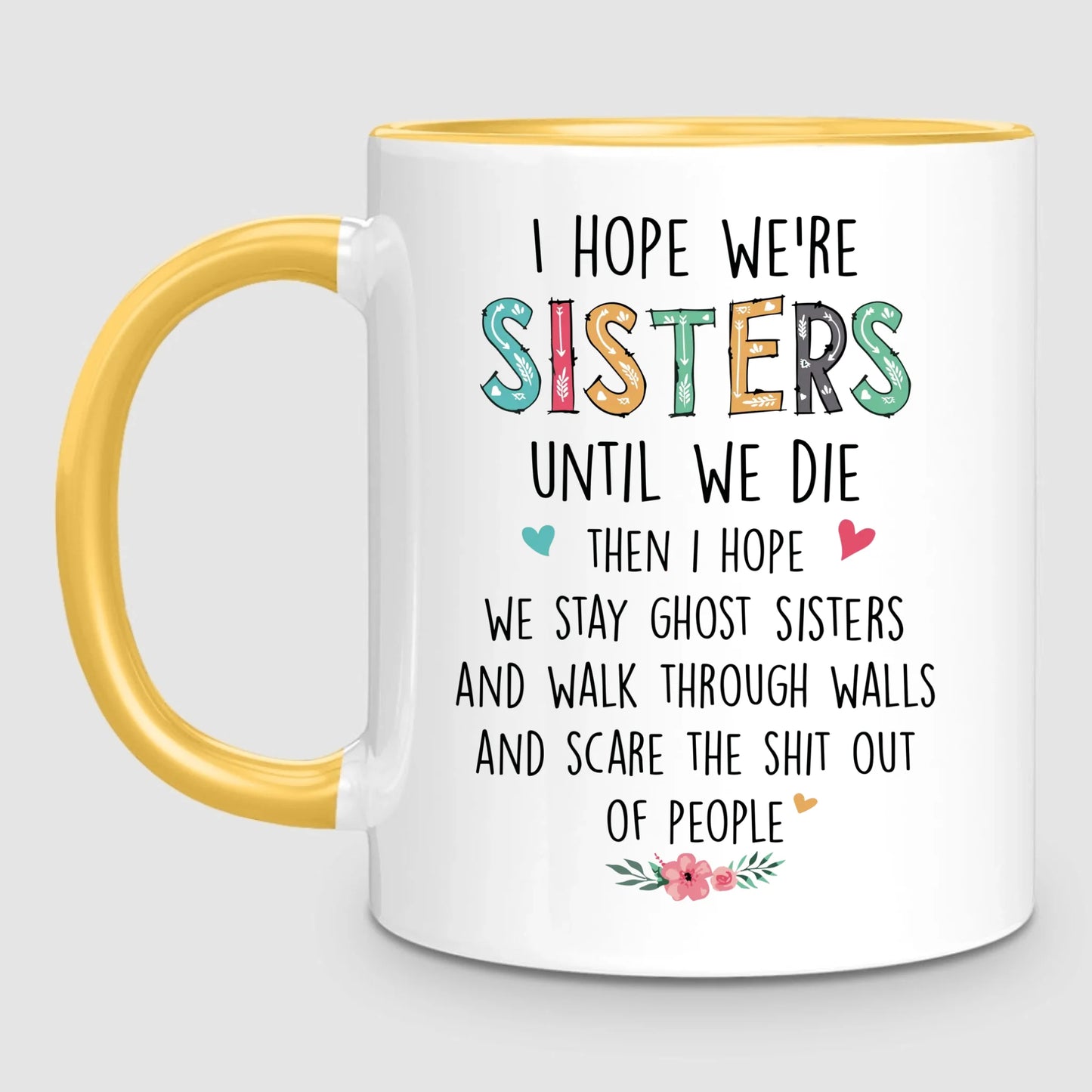 Up to 7 Sisters | Personalized Mug