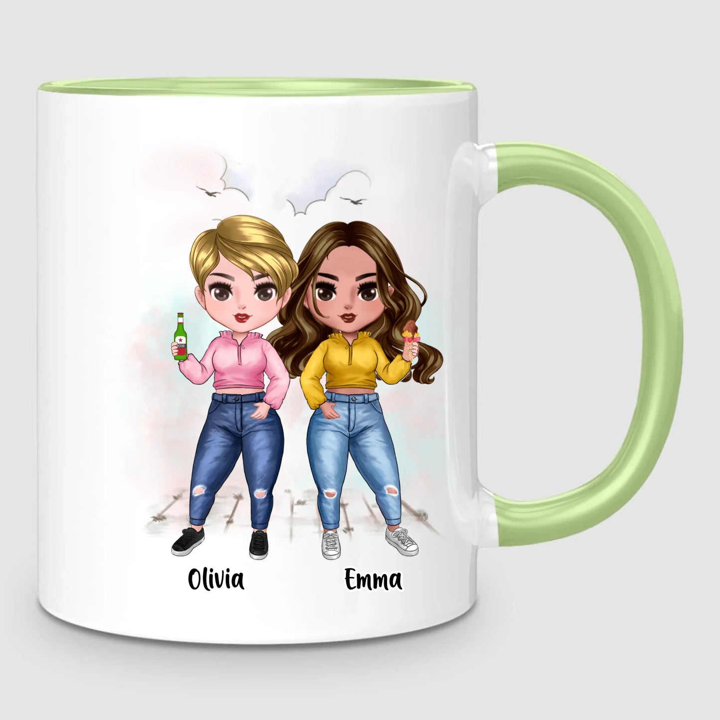 Up to 7 Sisters | Personalized Mug