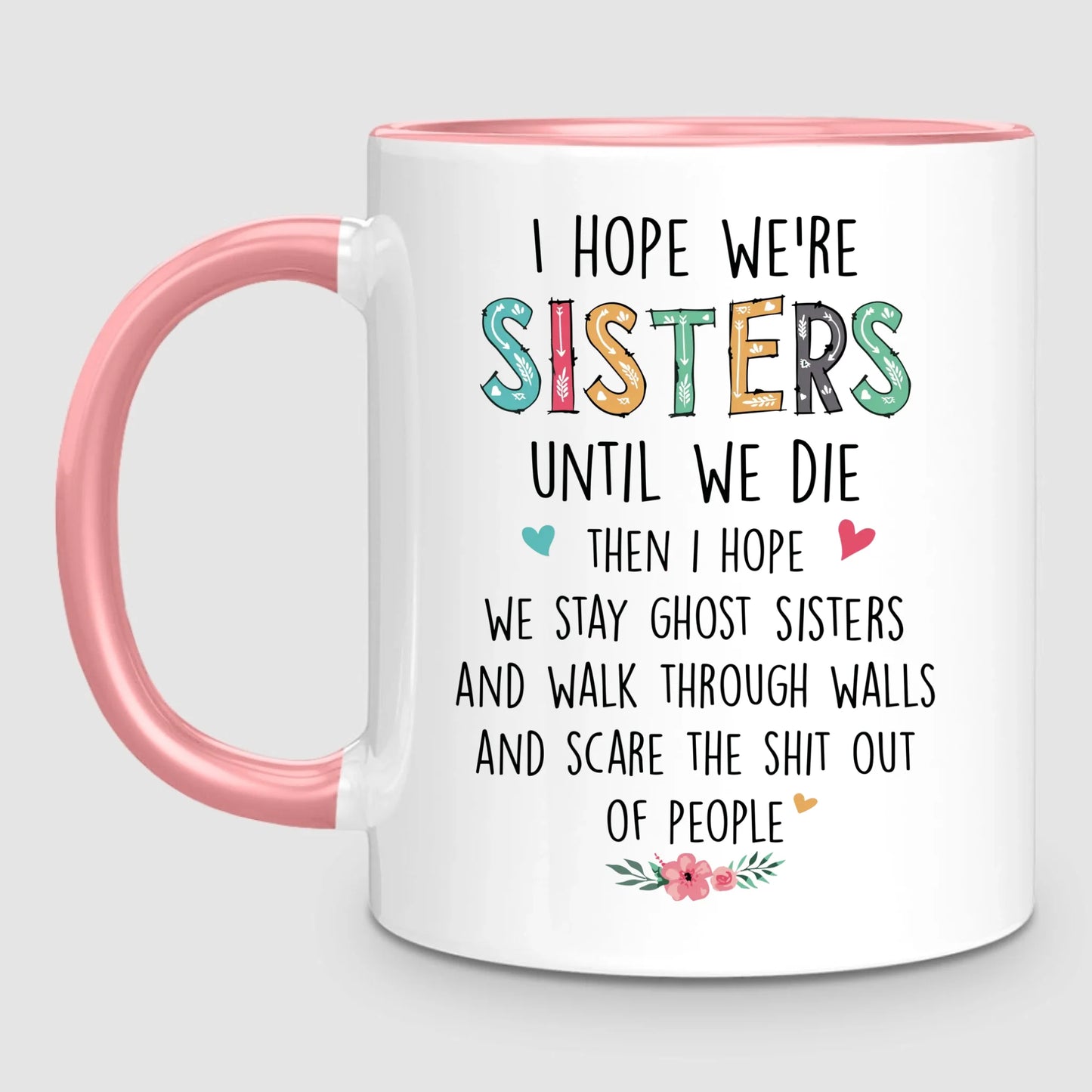 Up to 7 Sisters | Personalized Mug