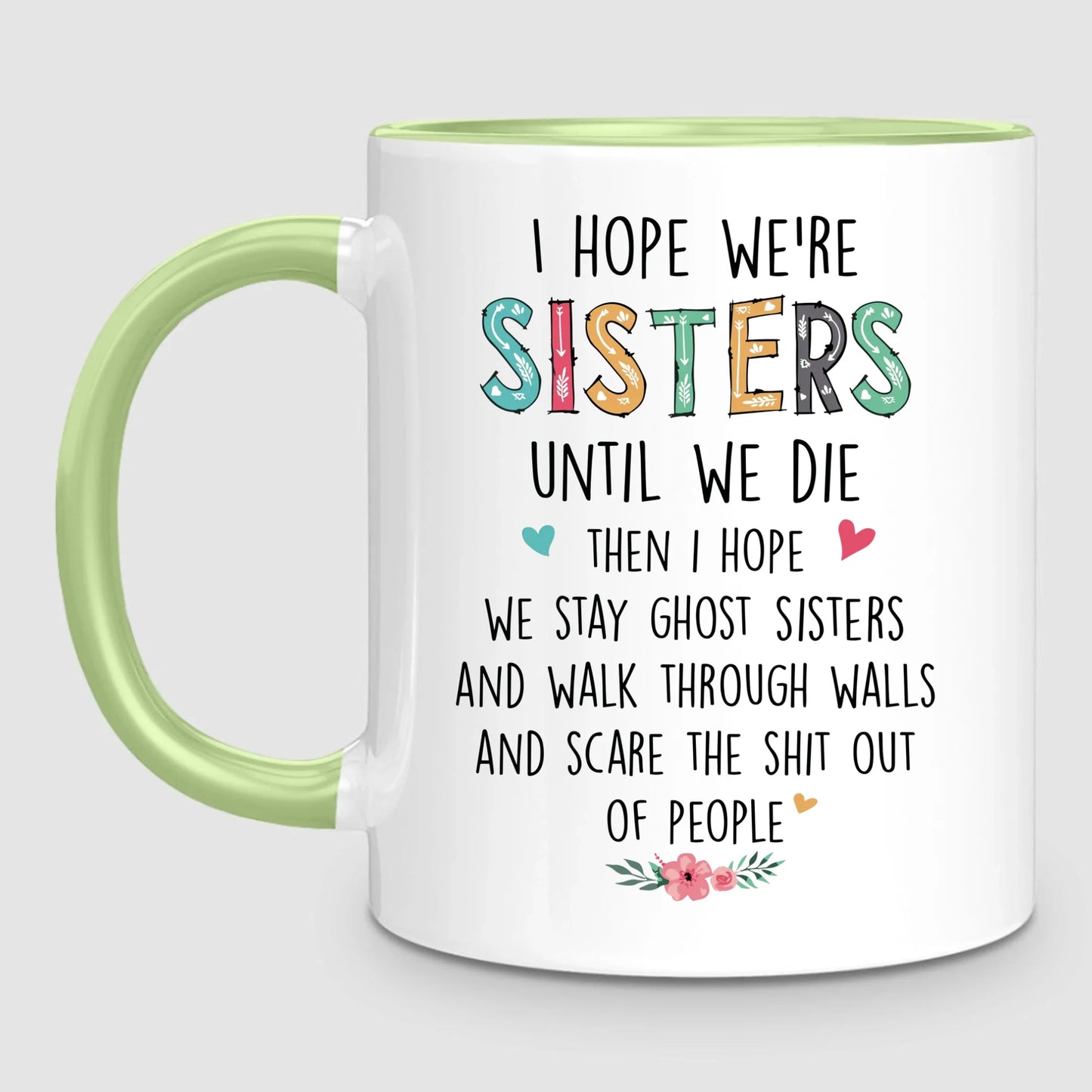 Up to 7 Sisters | Personalized Mug
