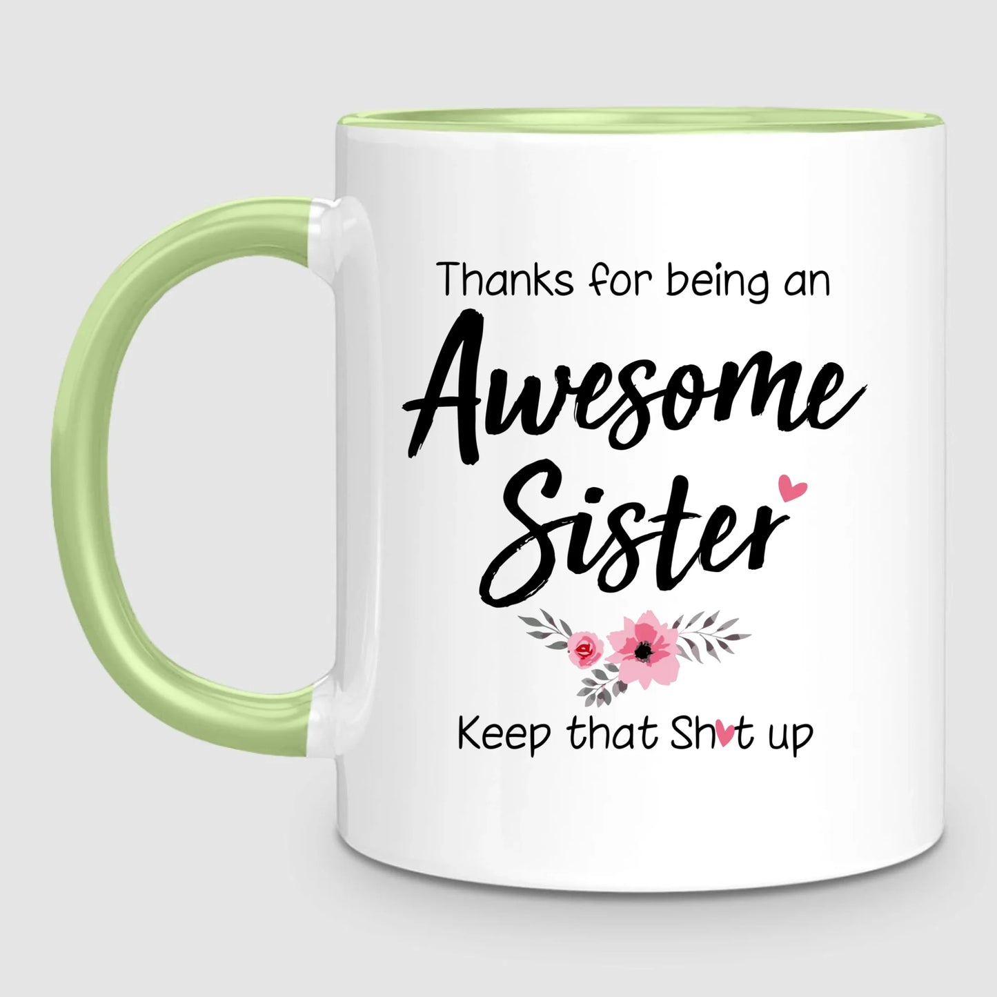 2 Awesome Sisters | Personalized Mug