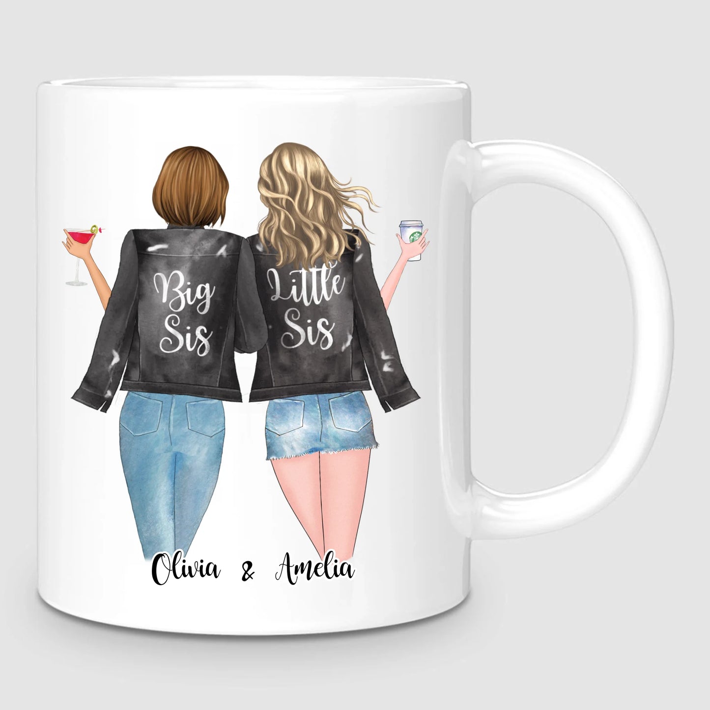 2 Sisters | Personalized Mug