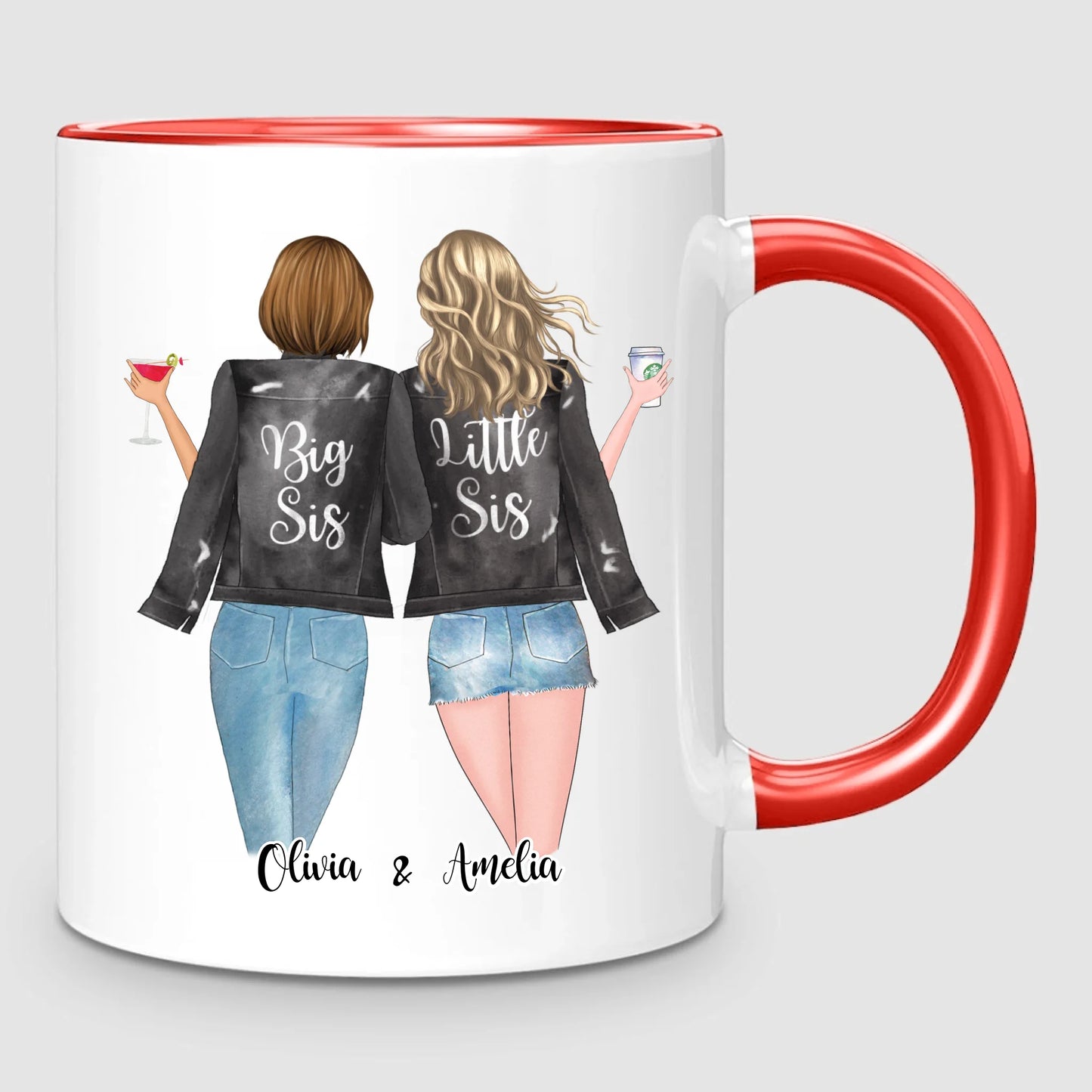2 Sisters | Personalized Mug