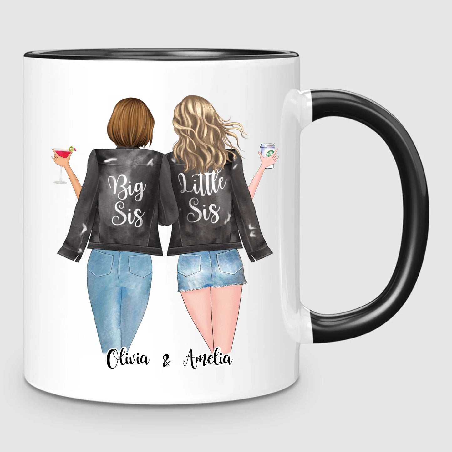 2 Sisters | Personalized Mug