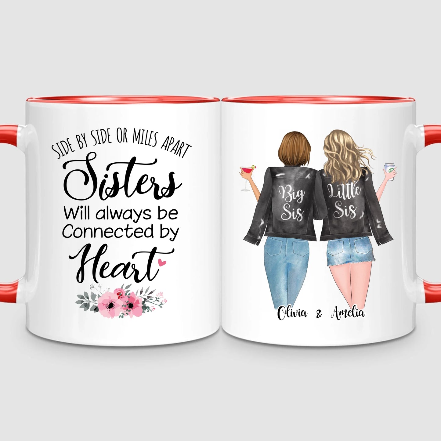 2 Sisters | Personalized Mug