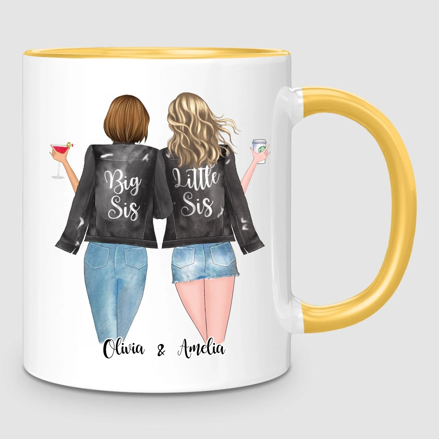 2 Sisters | Personalized Mug